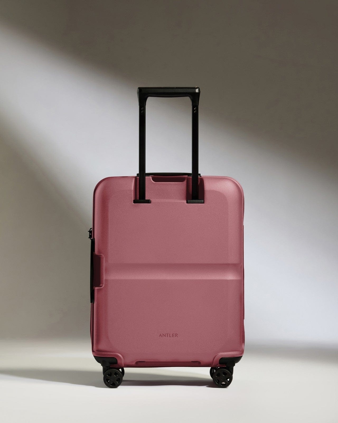 Antler Luggage - Cabin Suitcase in Clay Pink - Single Stripe - Hard Suitcase - Standard Cabin Cabin Suitcase in Pink - Single Stripe | Cabin Bag & Hard Luggage