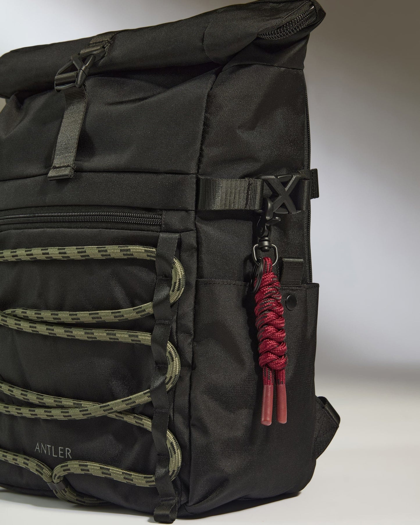 Antler Luggage - Discovery Keyring in Cedar Red - Accessories Discovery Keyring in Red | Keychain & Travel Accessories