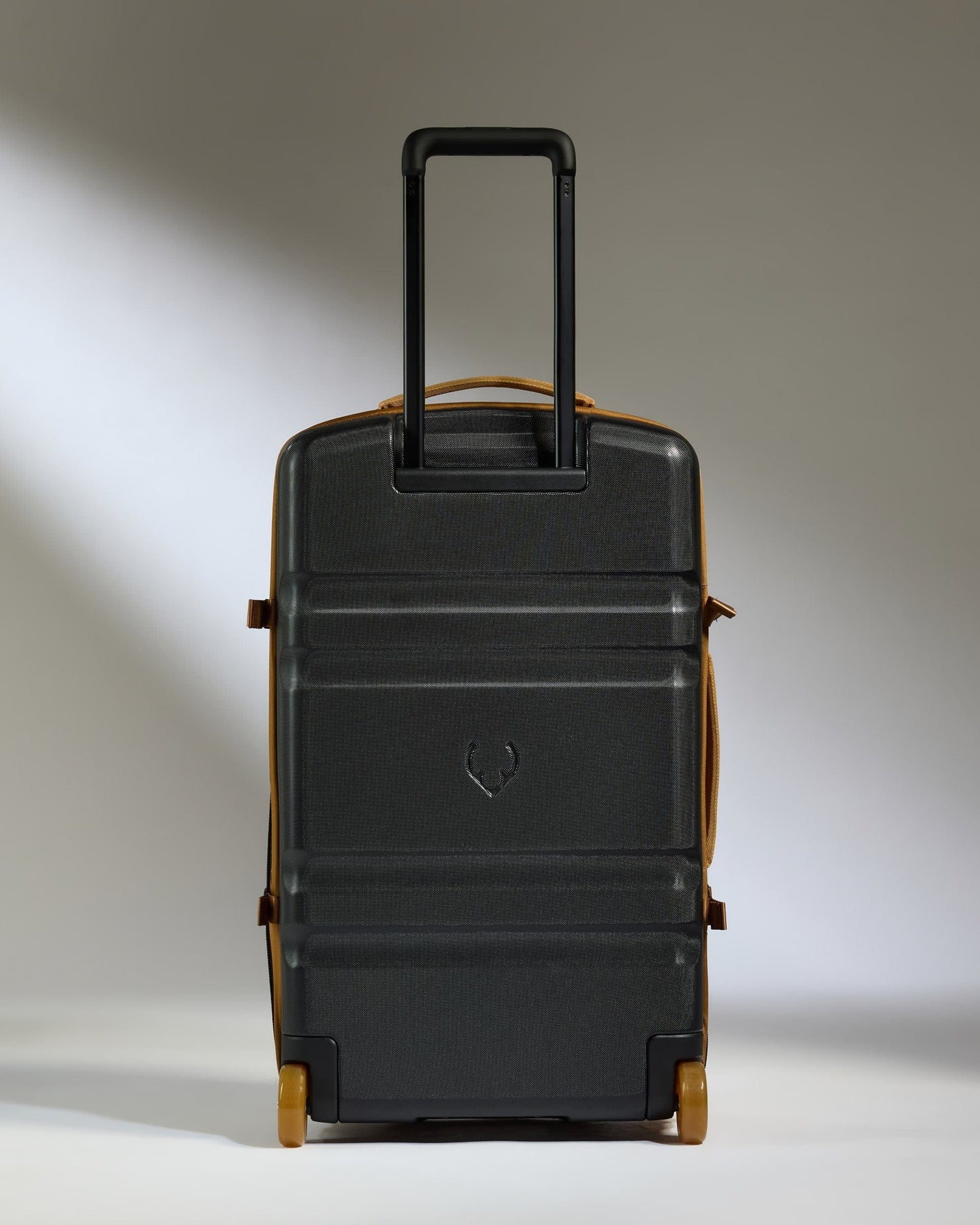 Antler Luggage - Discovery Wheeled Duffel in Mustard Yellow - Wheeled Duffle Discovery Wheeled Duffel in Yellow | Holdall Bag & Suitcase