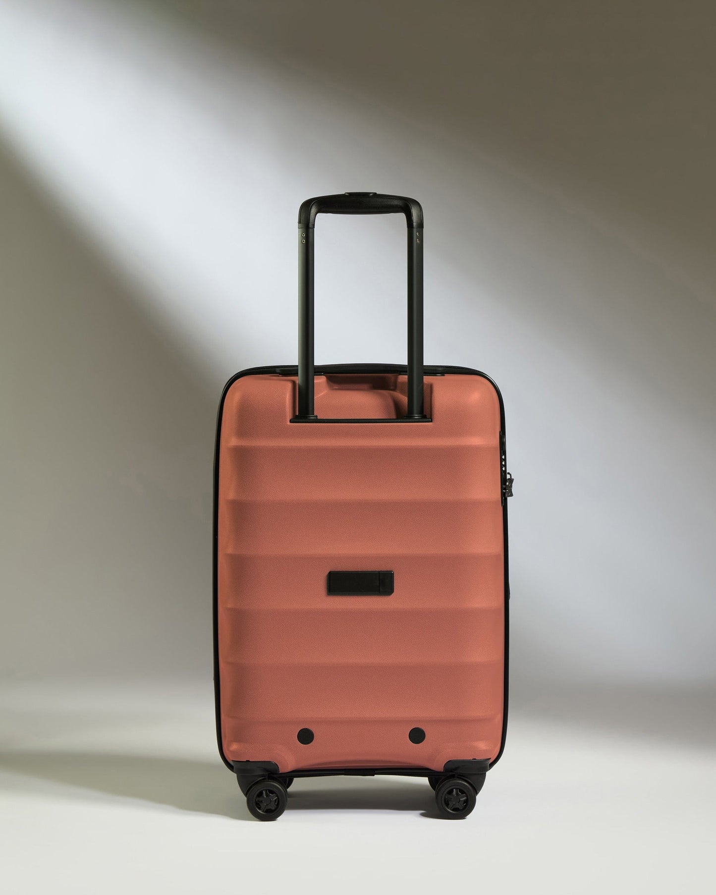 Antler Luggage - Expandable Cabin Suitcase in Soft Orange - Juno - Hard Suitcase - Expander Cabin Cabin Suitcase with Expander in Soft Orange - Juno | Carry-on Luggage