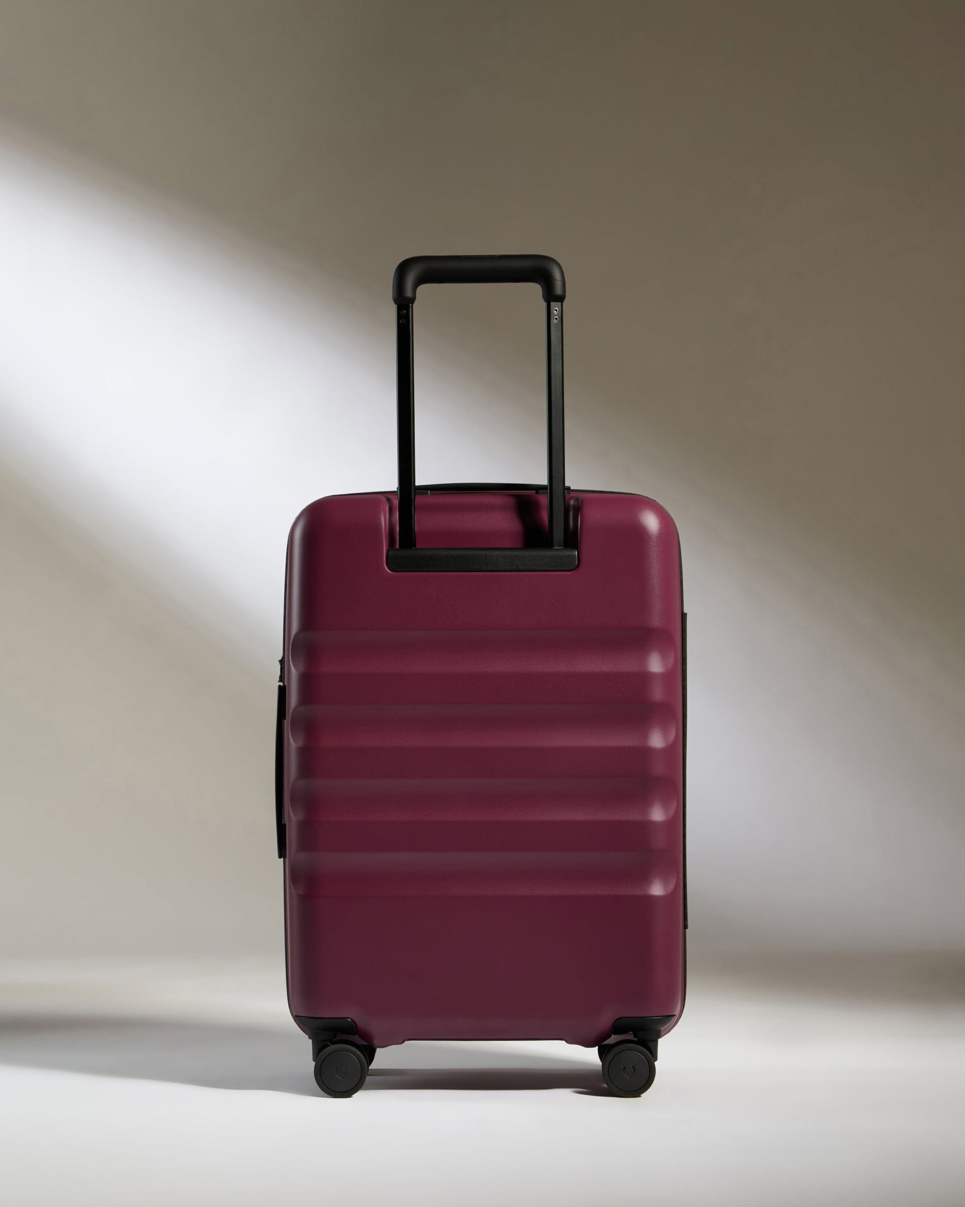 Antler Luggage -  Icon Stripe Biggest Cabin in Heather Purple - Hard Suitcase Icon Stripe Biggest Cabin in Purple | Lightweight & Hard Shell Suitcase