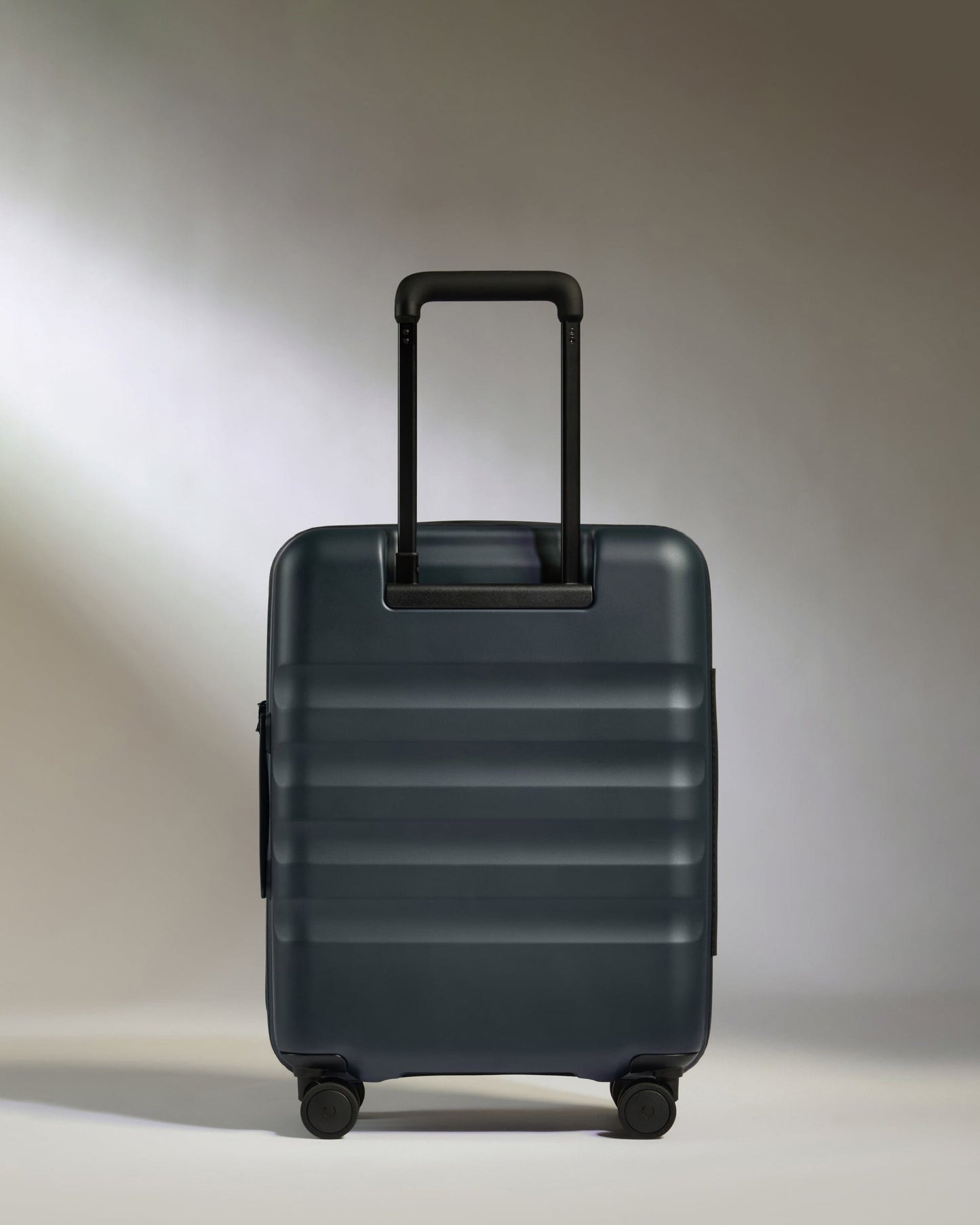 Antler Luggage -  Icon Stripe Cabin in Indigo Blue - Hard Suitcase Icon Stripe Cabin in Blue | Lightweight & Hard Shell Suitcase | Cabin Bag