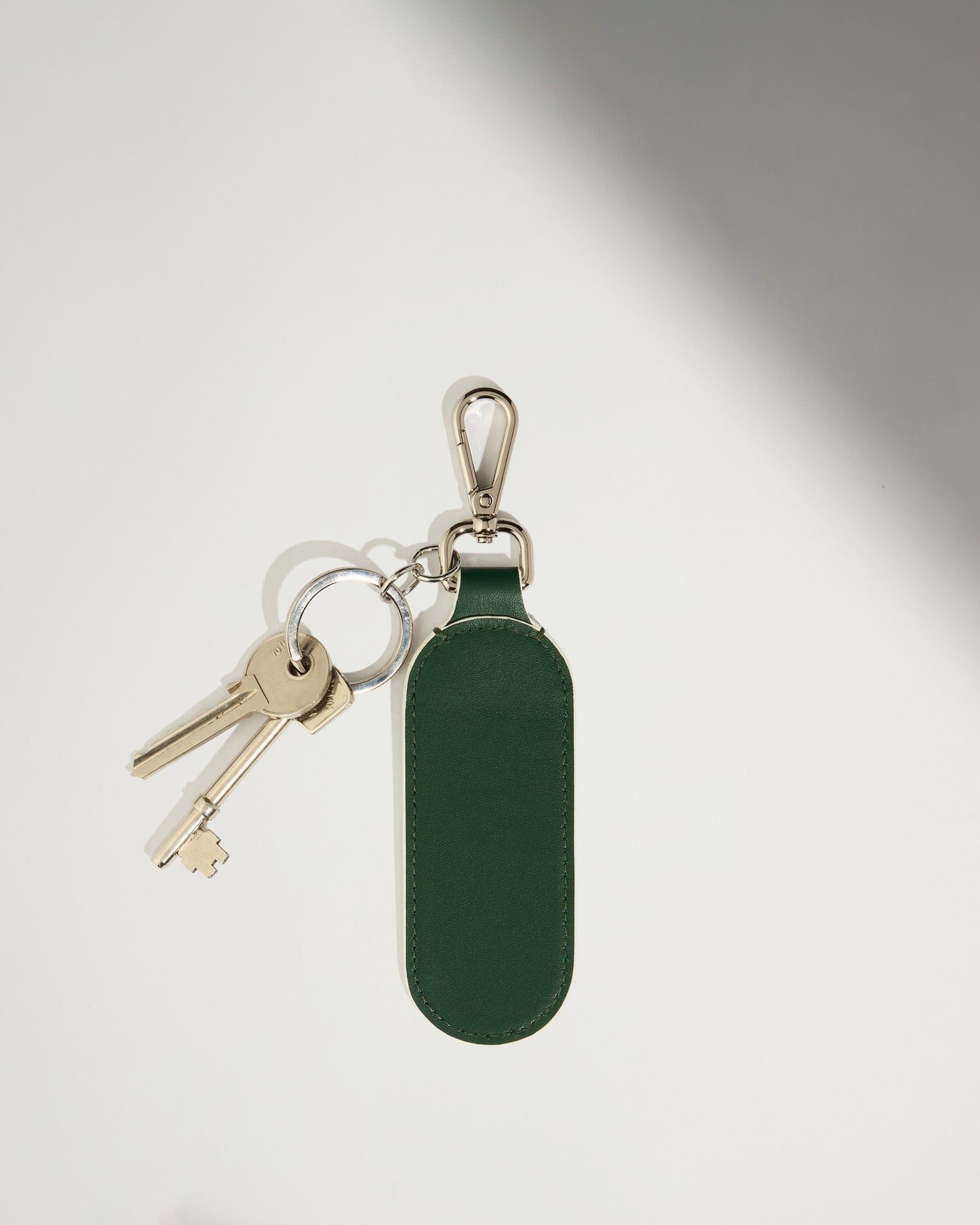 Antler Luggage - Leather Keyring in Antler Green - Summer Capsule - Accessories Leather Keyring in Green | Keychain & Travel Accessories