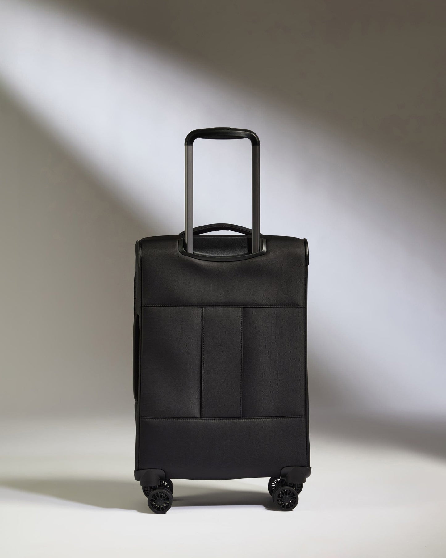 Antler Luggage - Lightest Cabin Suitcase in Black - Soft Stripe 2.0 - Soft Suitcase Lightest Cabin Suitcase in Black - Soft Stripe 2.0 | Soft Suitcase & Cabin Bag