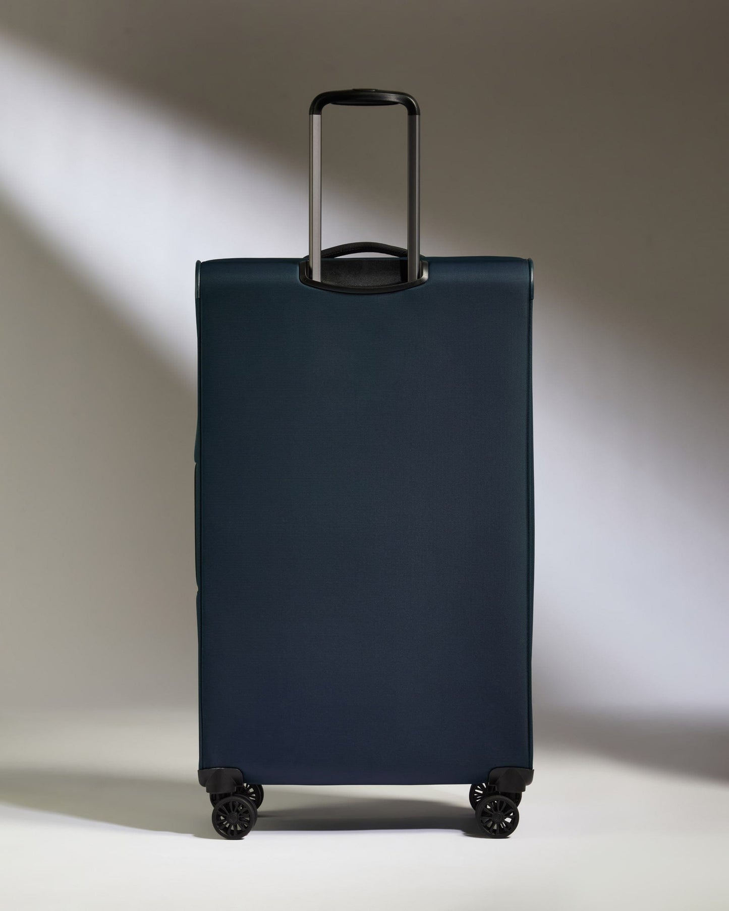 Antler Luggage - Lightest Large Suitcase in Indigo Blue - Soft Stripe 2.0 - Soft Suitcase Lightest Large Suitcase in Navy - Soft Stripe 2.0 | Soft Checked Suitcase