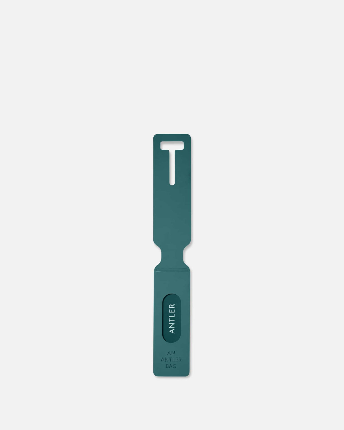 Antler Luggage - Luggage Tag in Marsh Blue - Luggage Tags Luggage Tag in Glade Blue | Suitcase & Bag | Silicone Tags