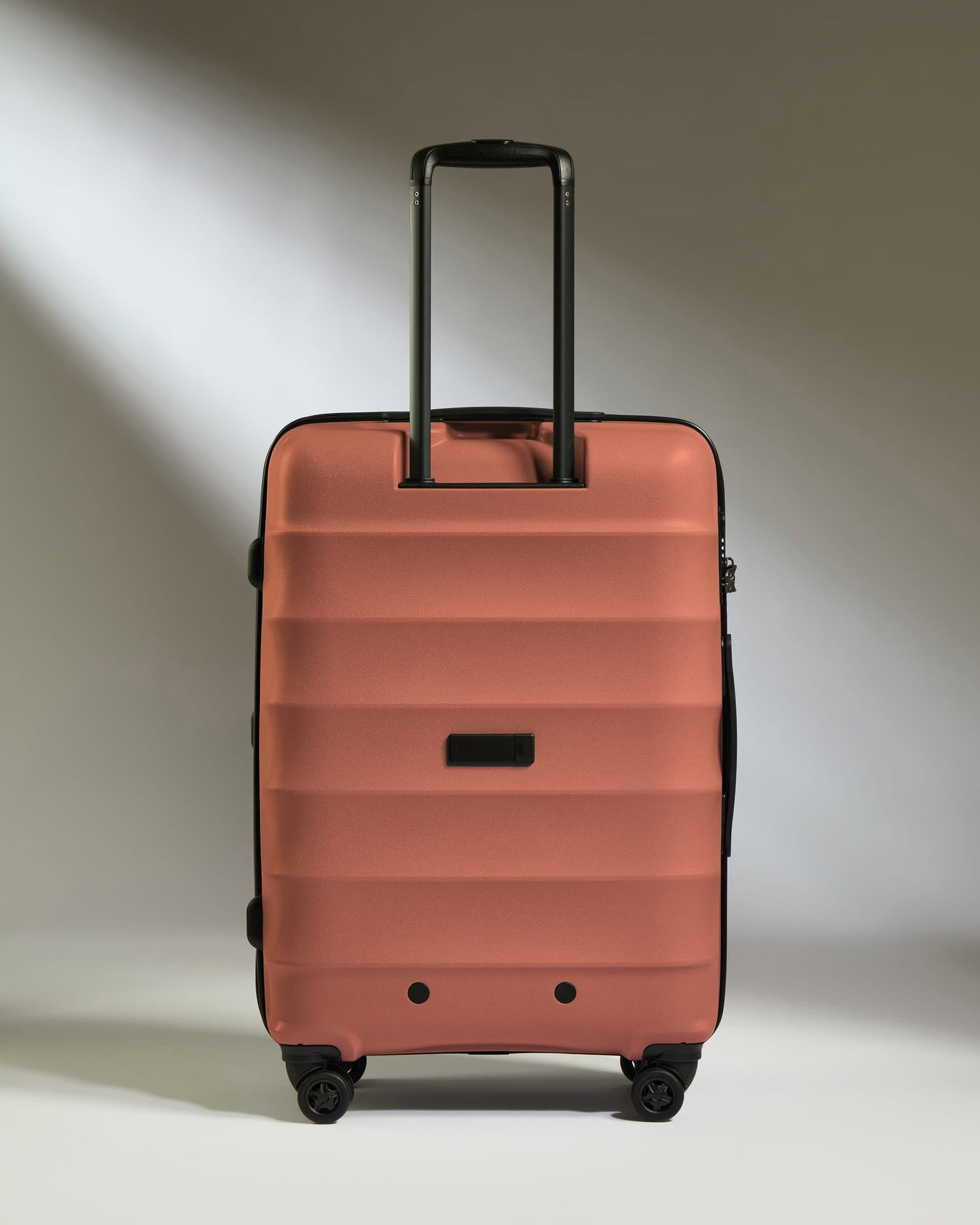 Antler Luggage - Medium Suitcase in Soft Orange - Juno - Hard Suitcase Medium Suitcase in Soft Orange - Juno | Checked Luggage & Medium Suitcases