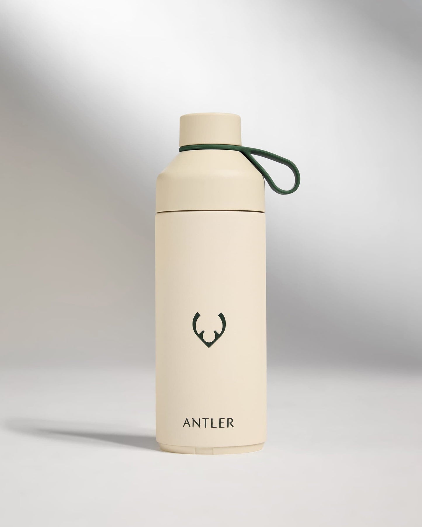 Antler Luggage - Ocean Bottle x Antler in Cream (1000ml) - Water Bottle Ocean Bottle x Antler in Cream (1000ml)