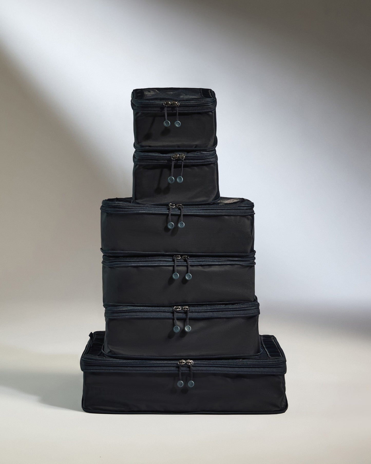 Antler Luggage - Packing Cubes in Navy Blue - Set of 6 - Packing Cube Packing Cubes in Navy Blue Set of 6 | Travel Accessories | Packing Organiser