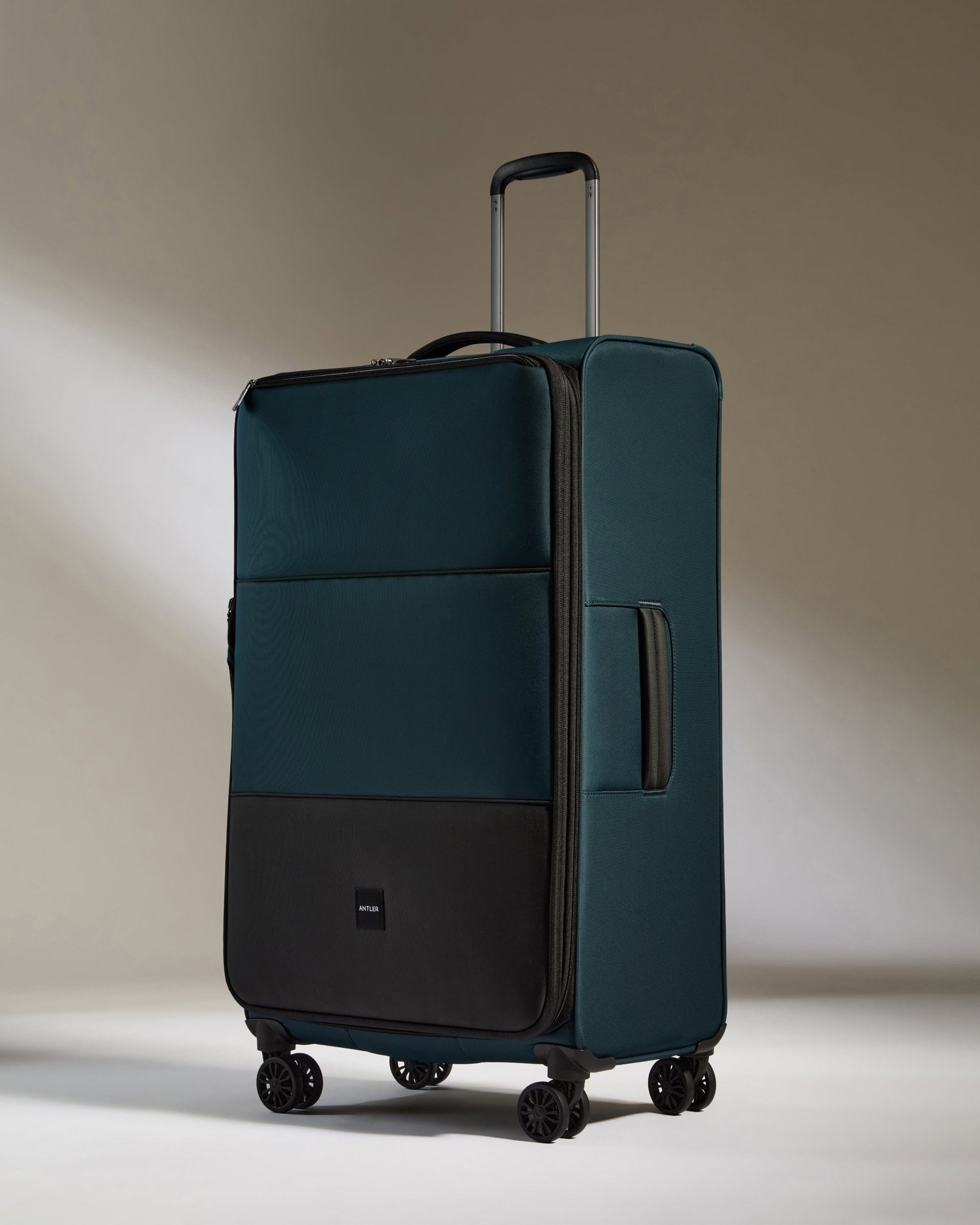 Antler Luggage -  Soft Stripe Set in Indigo - Soft Suitcase Soft Stripe Set in Indigo | Soft Suitcase