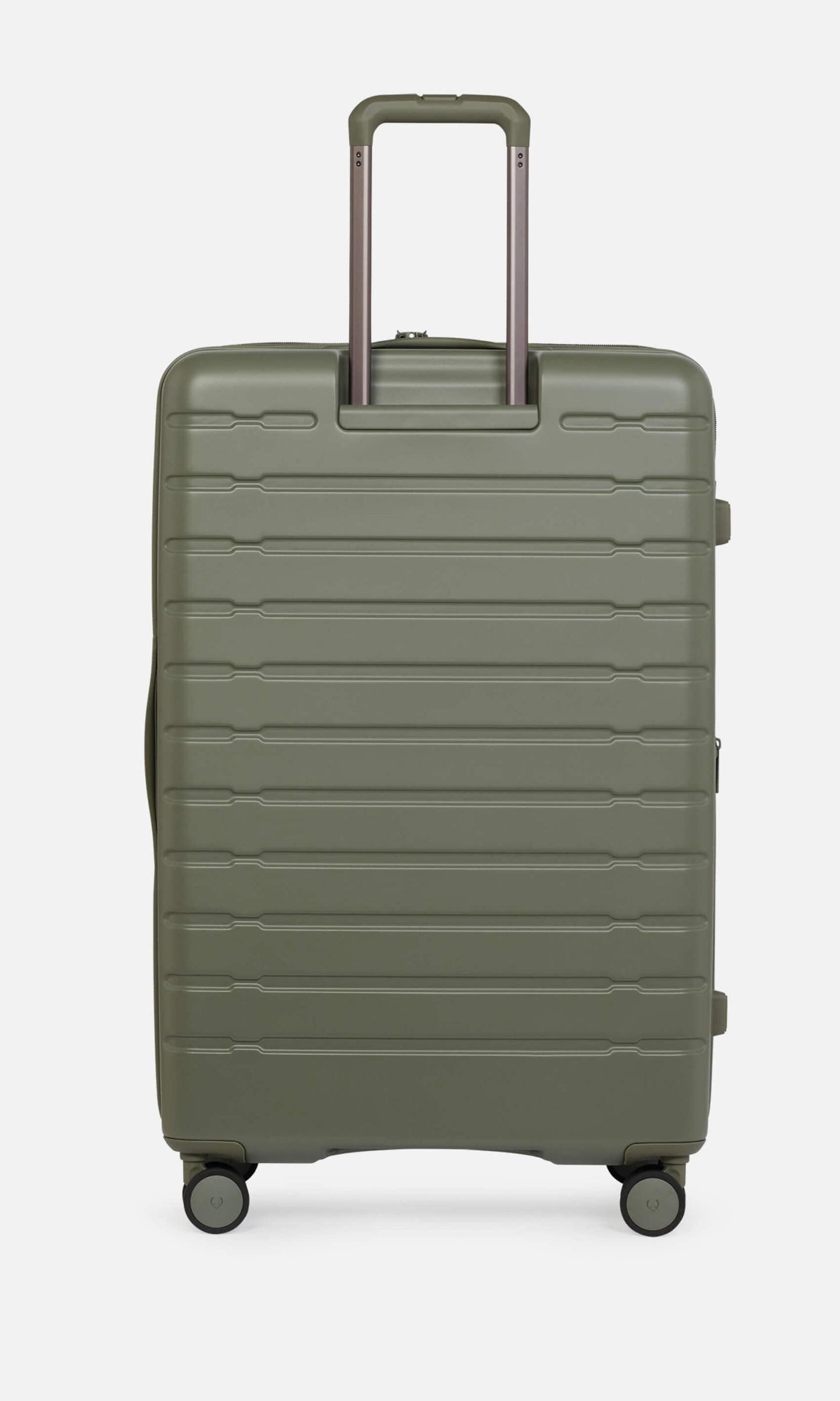 Antler Luggage - Stamford large in field green - Hard Suitcases Stamford Large Suitcase Green | Hard Luggage | Antler