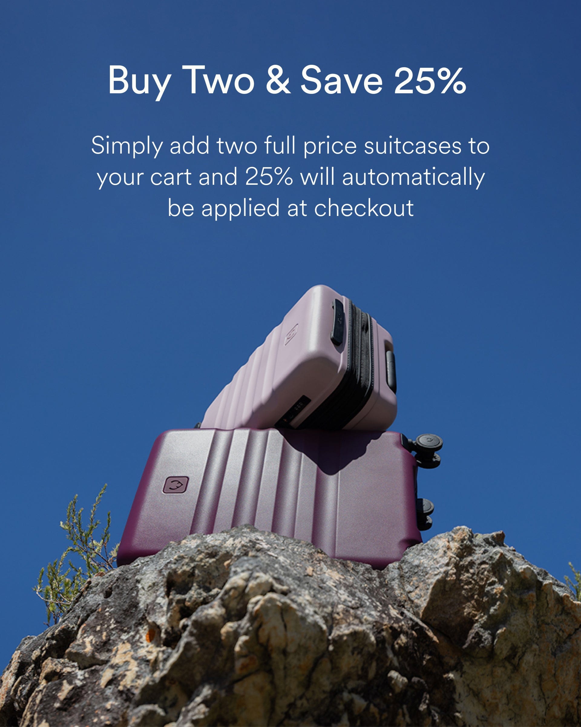Antler UK Luggage -  Buy 2 and Save 25% - featured