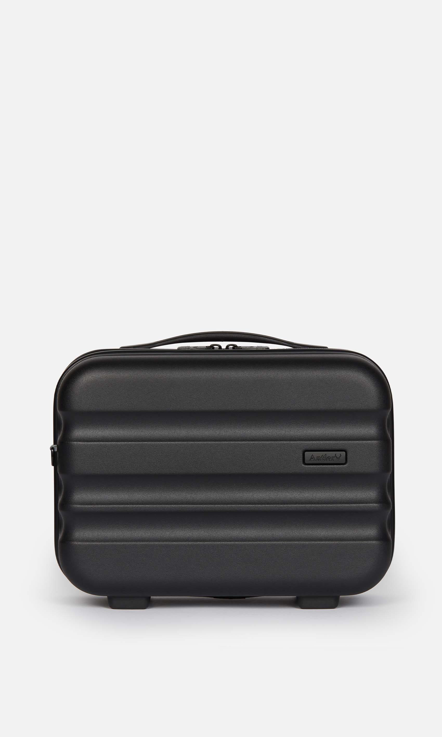 Antler Luggage -  Clifton vanity case in black - Hard Suitcases Clifton Vanity Case Black | Travel Accessories & Gifts | Antler 