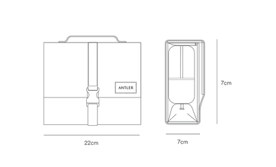 a black and white image of a folder