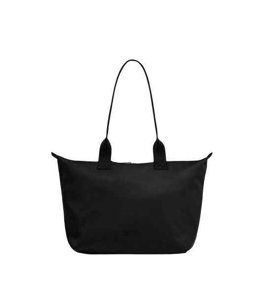 a black bag with handles