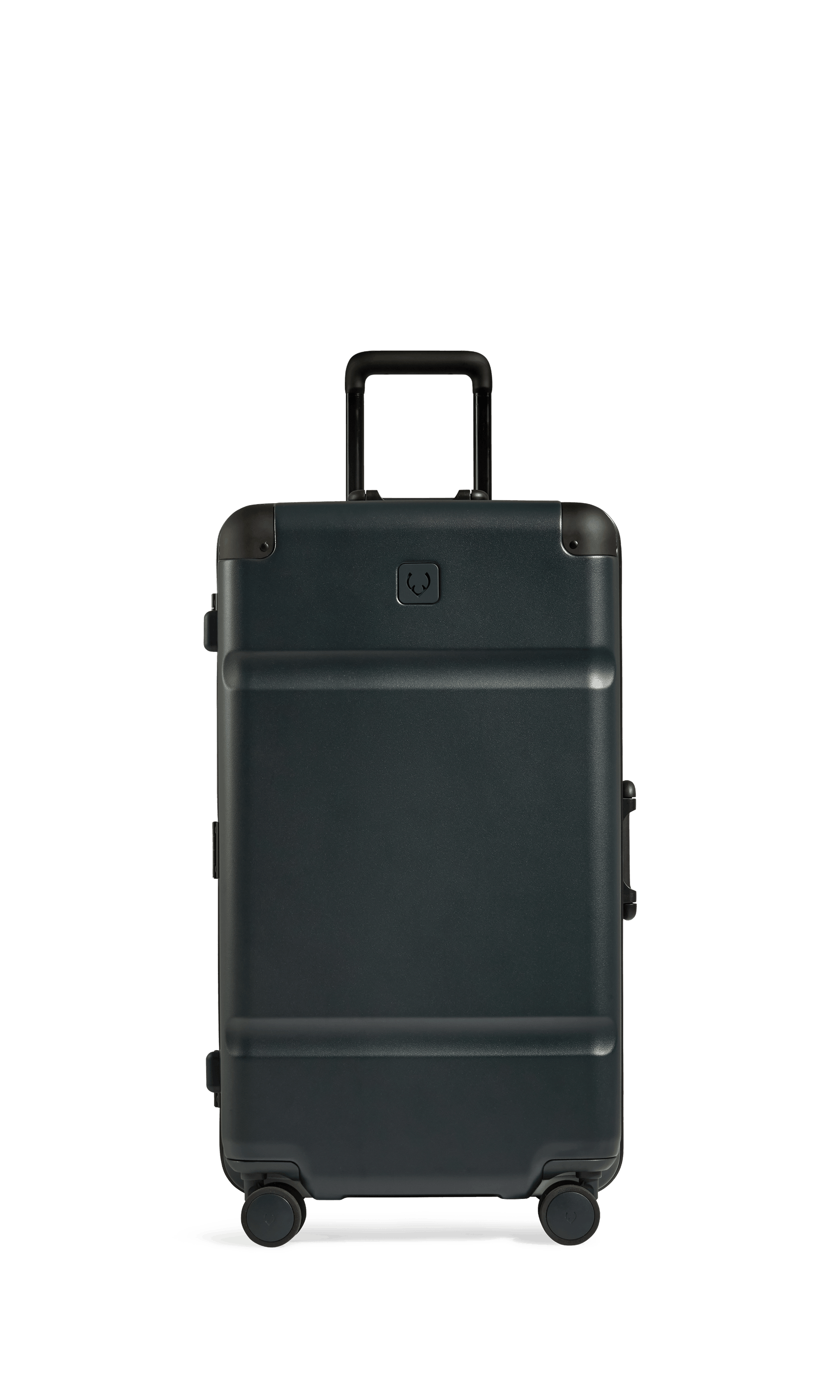 Trunk Suitcase in Basalt Navy - Heritage Stripe