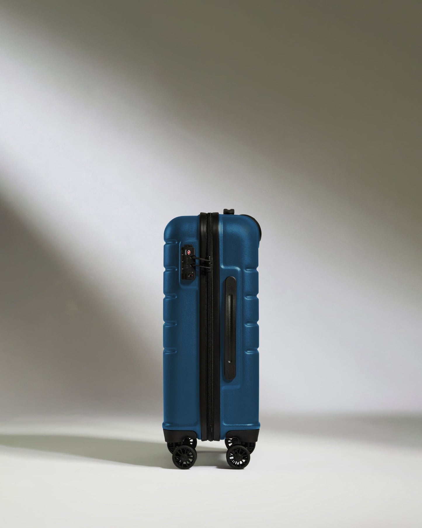 Antler Luggage -  Cabin Suitcase in Bold Blue - Logo - Hard Suitcase - Standard Cabin Cabin Suitcase Bold Blue - Logo | Lightweight Hard Shell Luggage