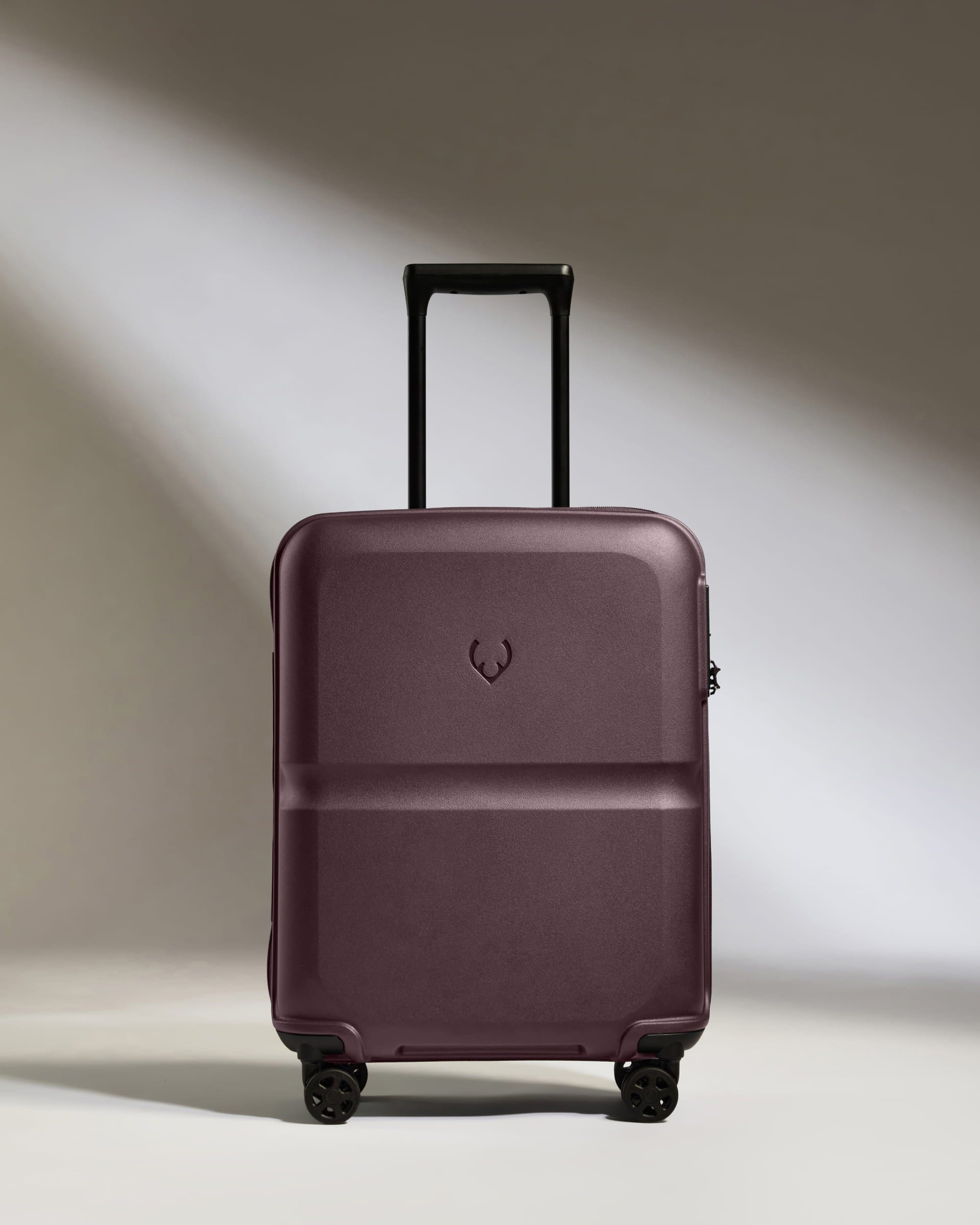 Antler Luggage -  Cabin Suitcase in Lagoon Red - Single Stripe - Hard Suitcase - Standard Cabin Cabin Suitcase in Lagoon Red - Single Stripe | Cabin Bag & Hard Luggage
