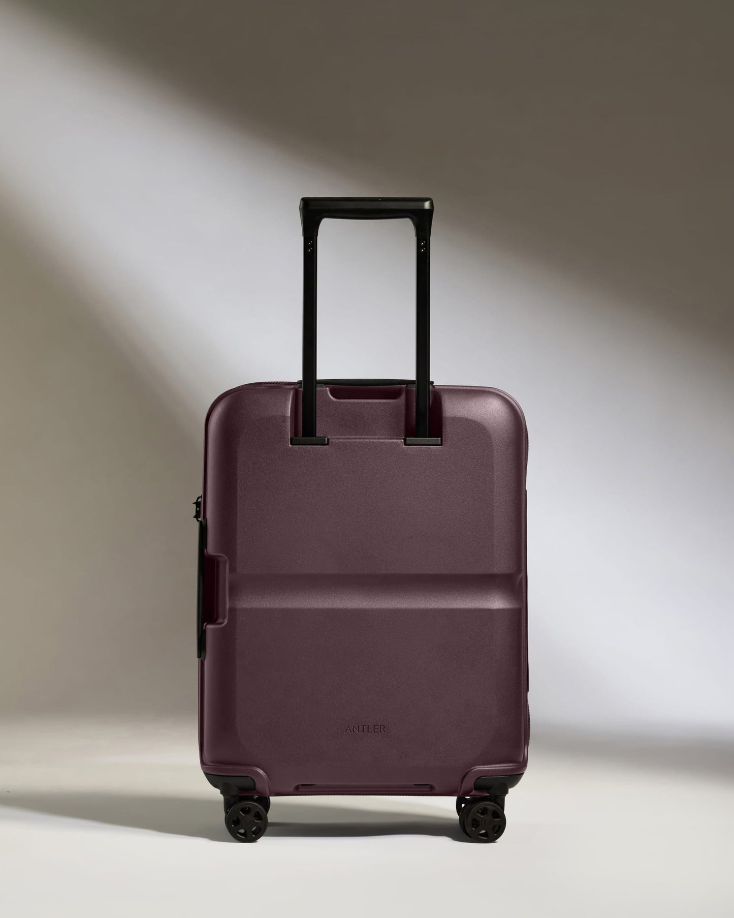Antler Luggage -  Cabin Suitcase in Lagoon Red - Single Stripe - Hard Suitcase - Standard Cabin Cabin Suitcase in Lagoon Red - Single Stripe | Cabin Bag & Hard Luggage