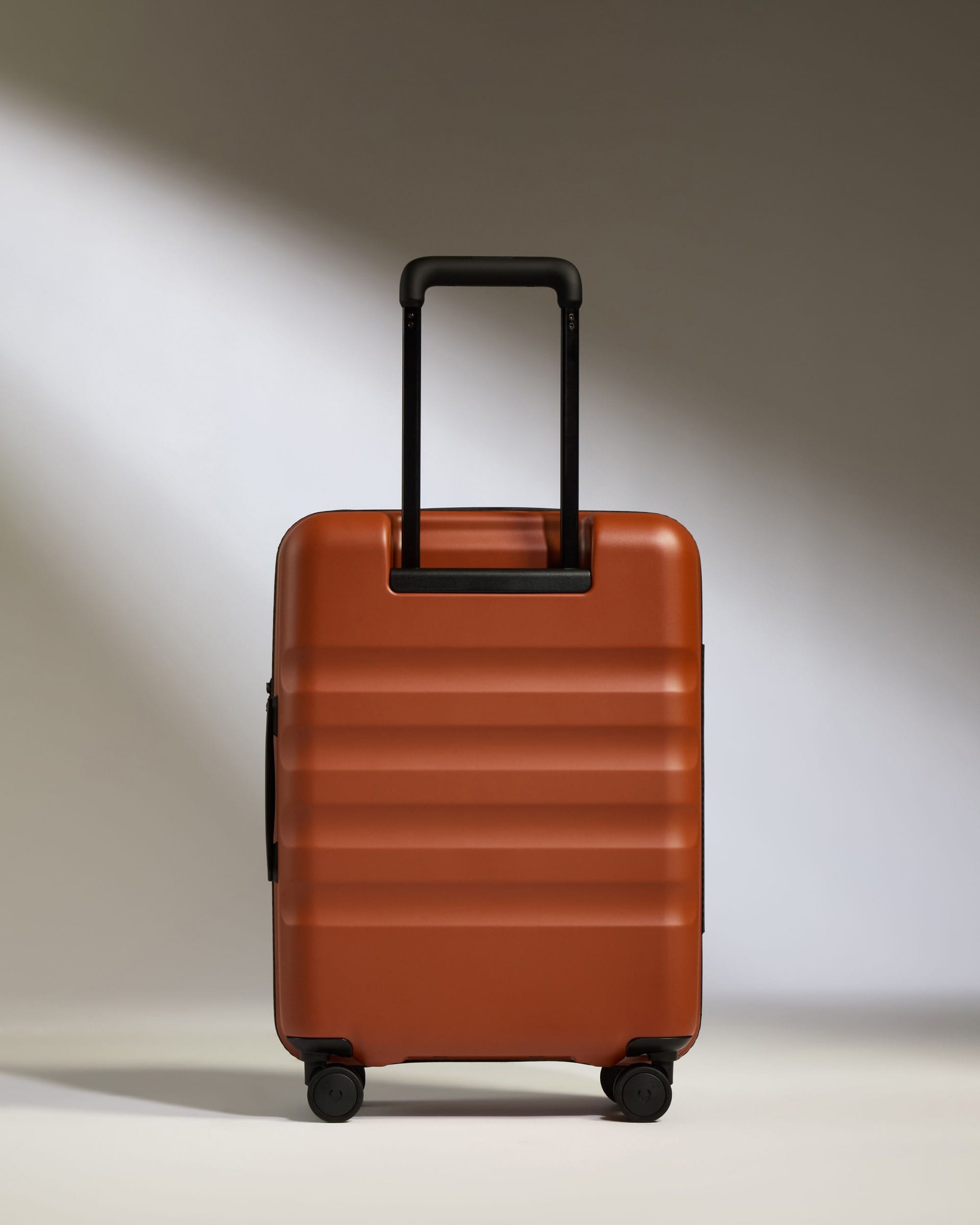 Icon Stripe Cabin in Red Lightweight Hard Shell Suitcase Cabin Bag Antler UK