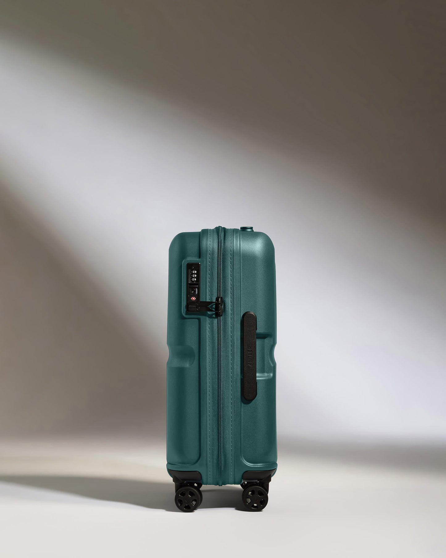 Antler Luggage -  Cabin Suitcase in Marsh Blue - Single Stripe - Hard Suitcase - Standard Cabin Cabin Suitcase in Blue - Single Stripe | Cabin Bag & Hard Luggage