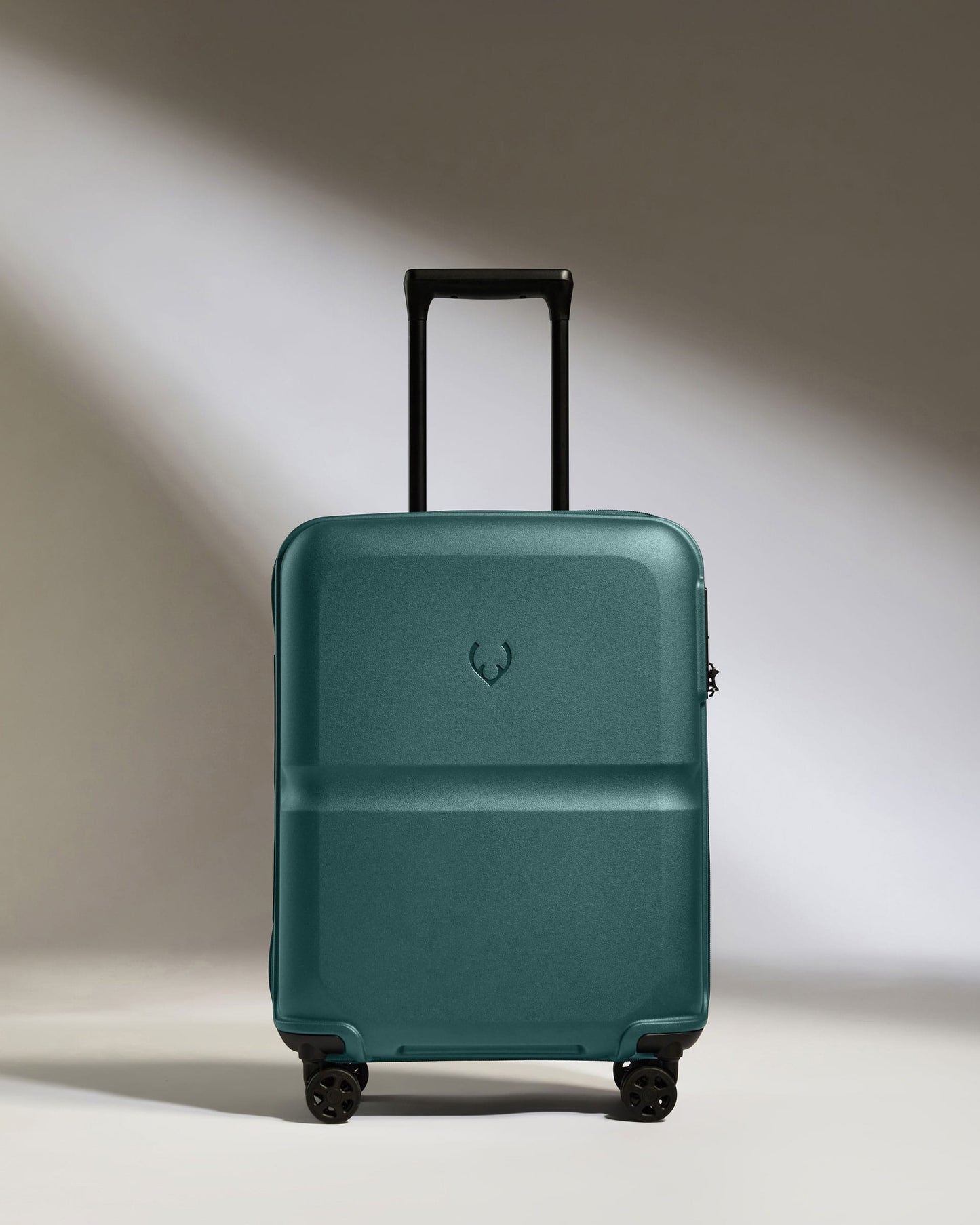 Antler Luggage -  Cabin Suitcase in Marsh Blue - Single Stripe - Hard Suitcase - Standard Cabin Cabin Suitcase in Blue - Single Stripe | Cabin Bag & Hard Luggage