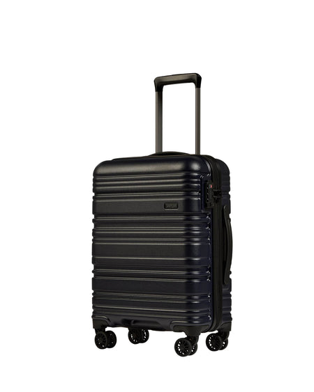 Antler Luggage -  Cabin Suitcase in Navy - Saturn - Hard Suitcase
