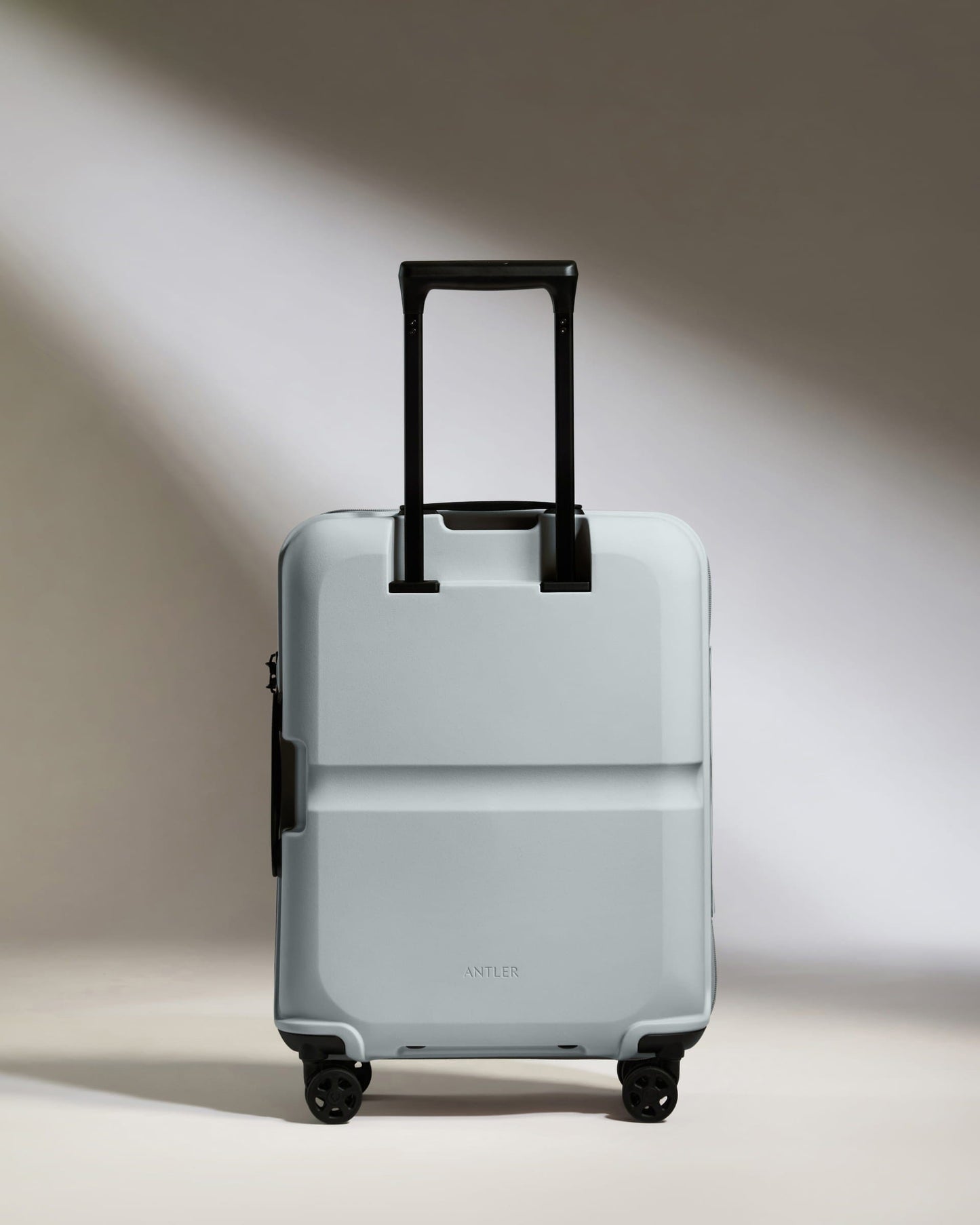 Antler Luggage -  Cabin Suitcase in Salt Blue - Single Stripe - Hard Suitcase - Standard Cabin Cabin Suitcase in Salt Blue - Single Stripe | Cabin Bag & Hard Luggage