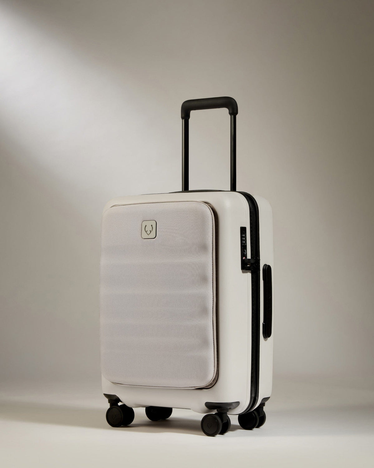 Cabin Pocket Suitcase Icon Stripe