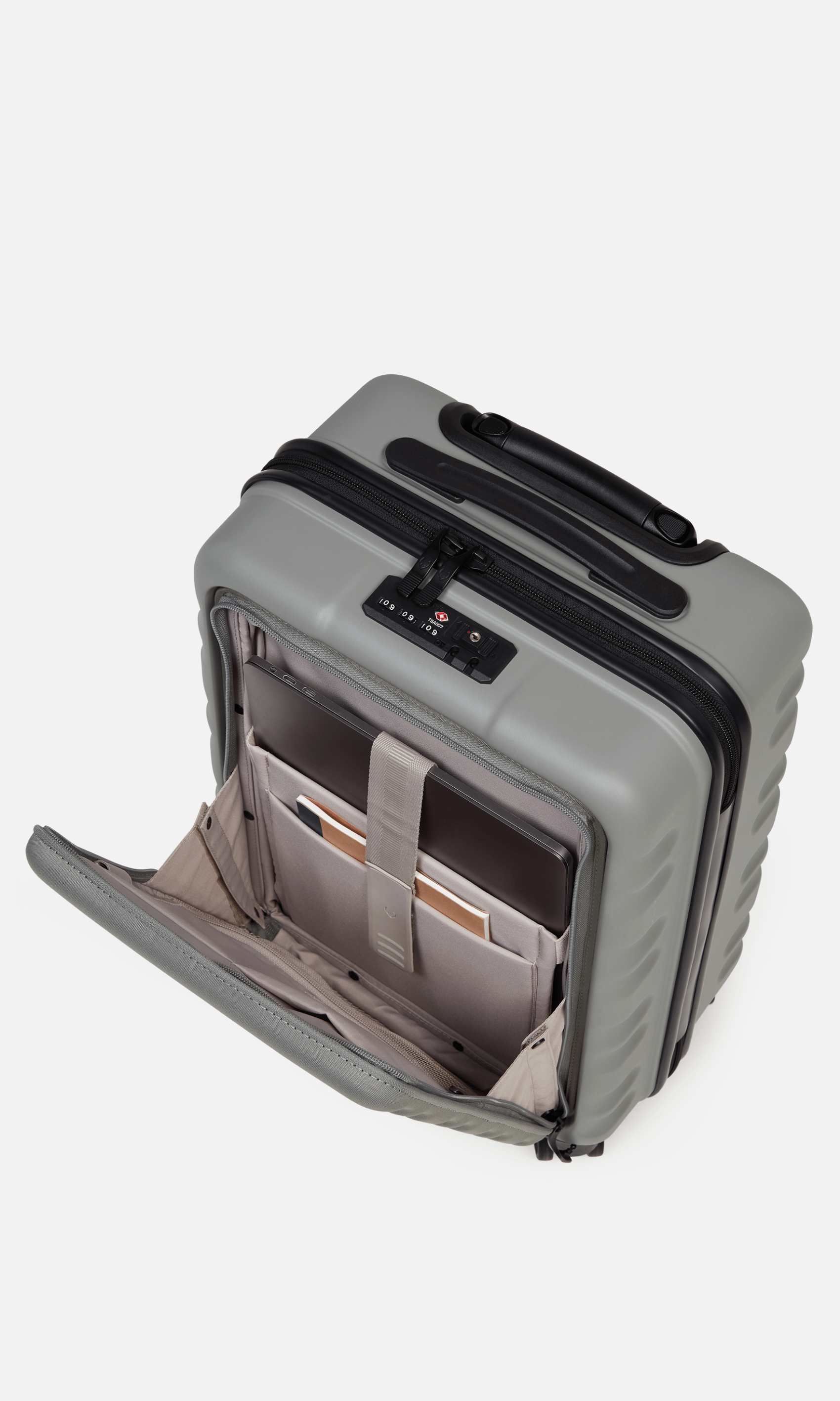 Clifton Cabin Pocket Suitcase Sage (Green) | Hard Suitcase | Antler UK