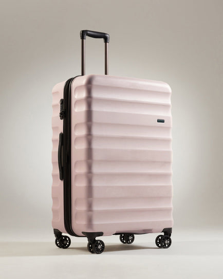 Antler Luggage -  Clifton large in blush - Hard Suitcases Clifton Large Suitcase Blush (Pink) | Hard Suitcase | Antler UK