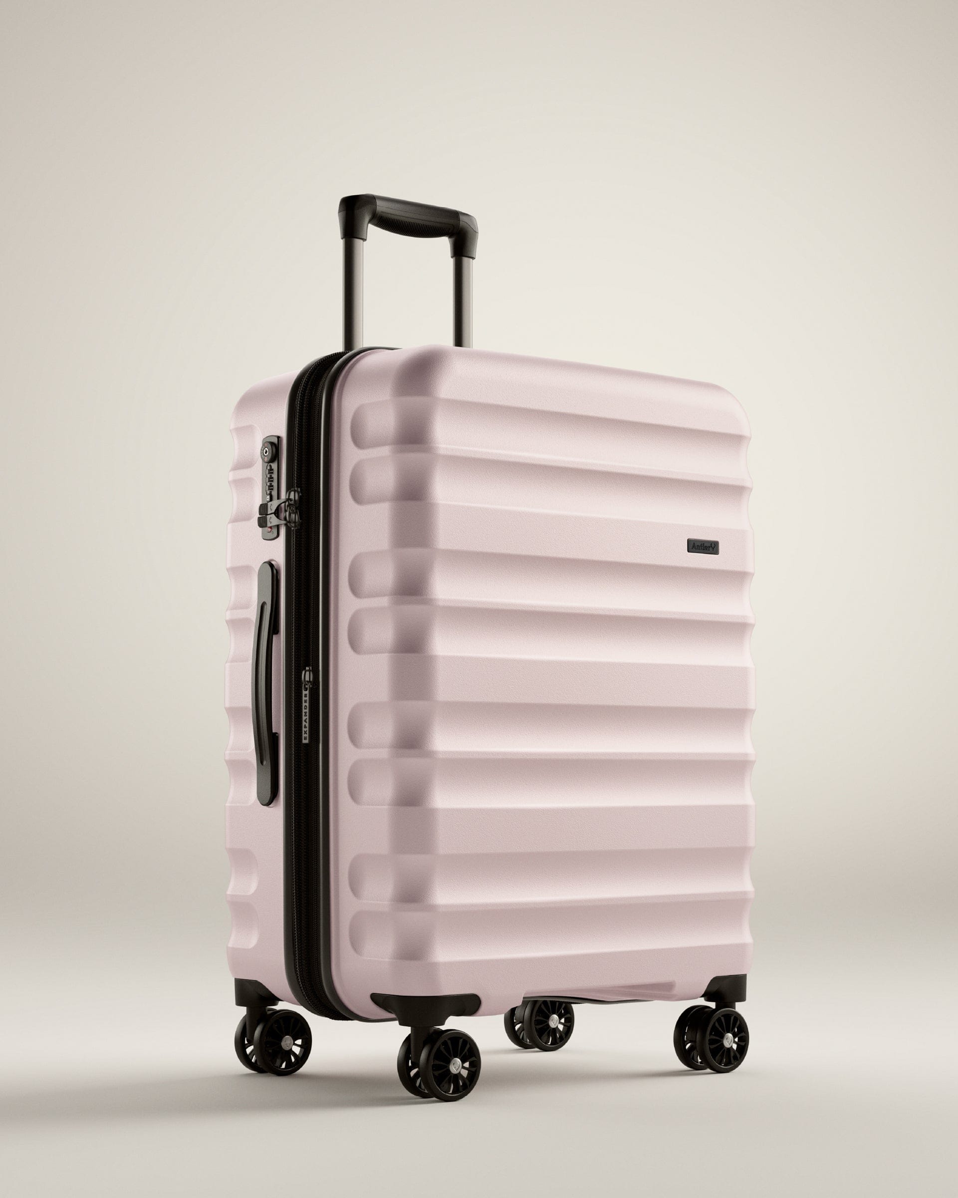 Pink antler suitcase on sale