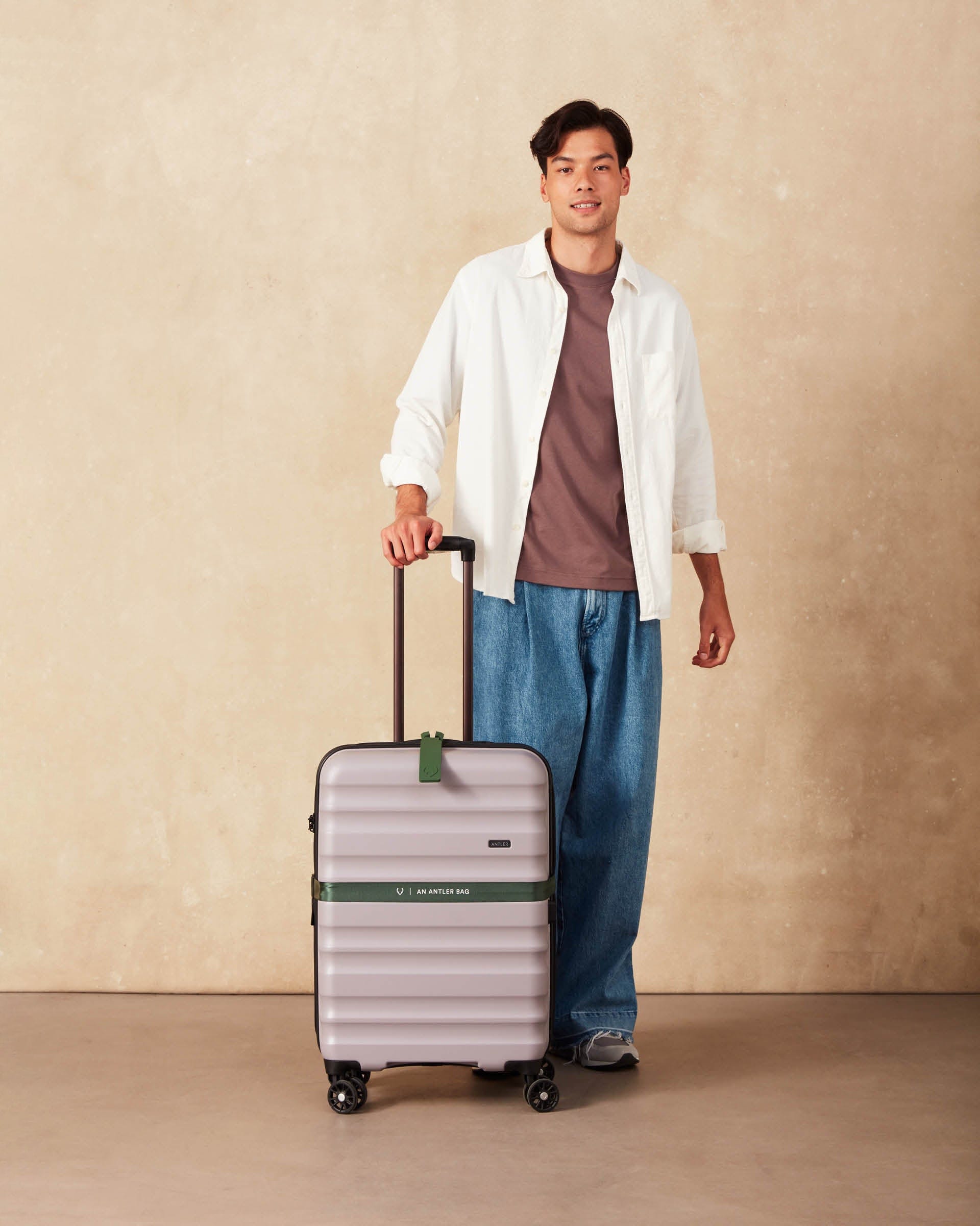 Antler sale luggage purple