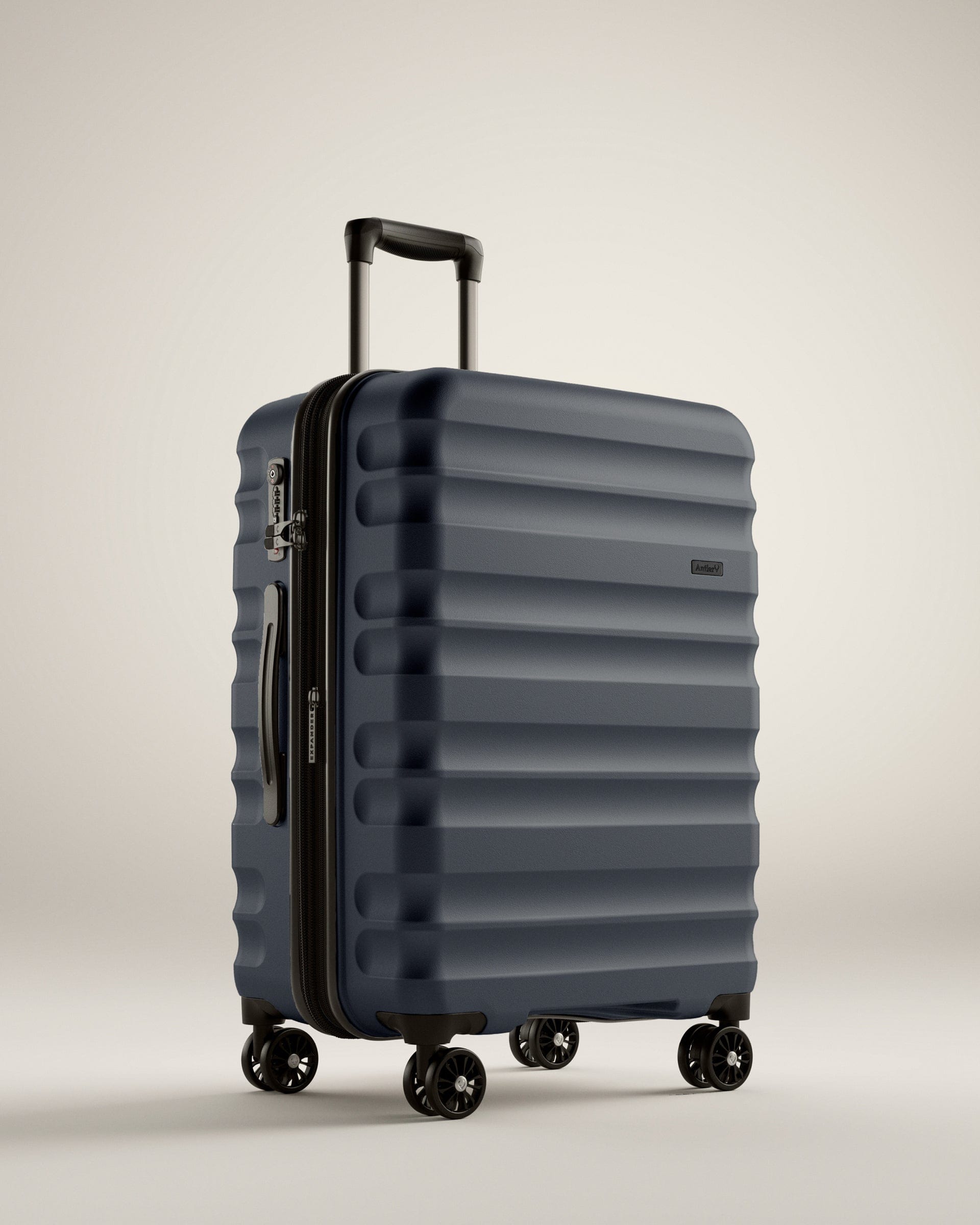 Clifton Medium Suitcase Slate (Grey) Hard Suitcase Antler UK