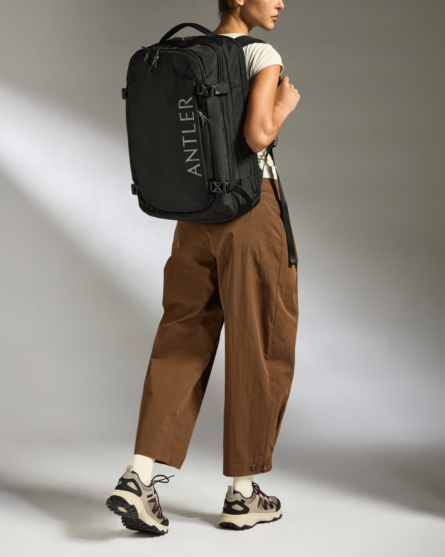 Antler Luggage -  Discovery 45L Backpack in Black - Backpack Discovery 45L Backpack in Black | Rucksacks & Travel Bags