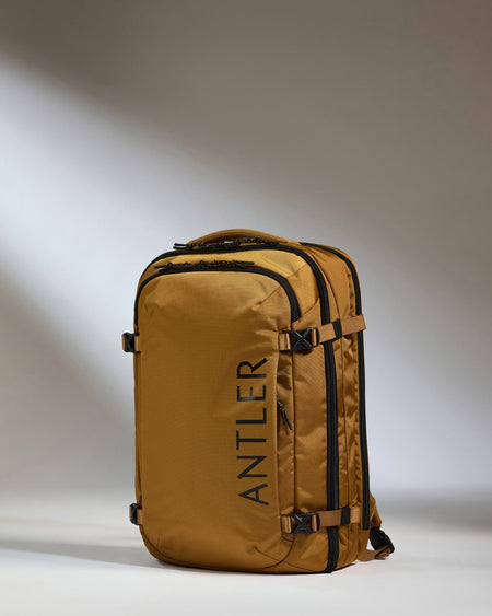 Antler Luggage -  Discovery 45L Backpack in Mustard Yellow - Backpack Discovery 45L Backpack in Yellow | Rucksacks & Travel Bags