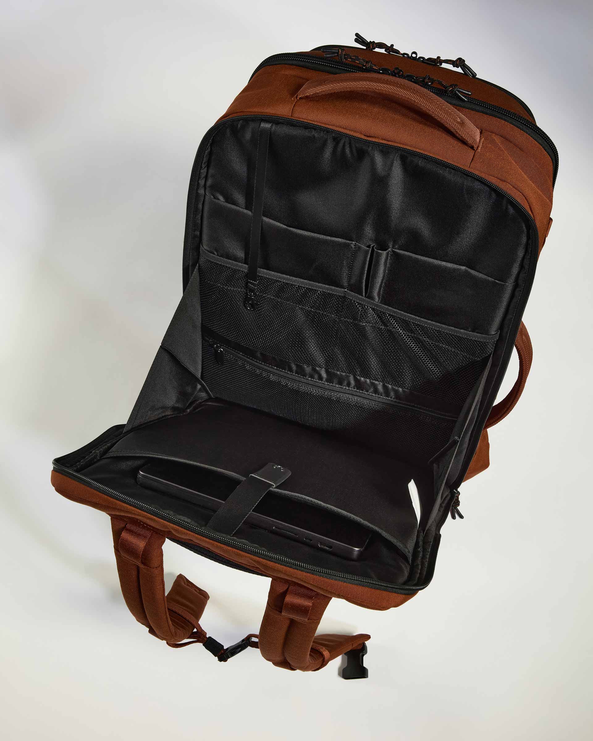 Antler Luggage -  Discovery 60L Hybrid Duffle Backpack in Clay Brown - Backpack | Large Discovery 60L Backpack in Clay | Rucksacks & Travel Bags