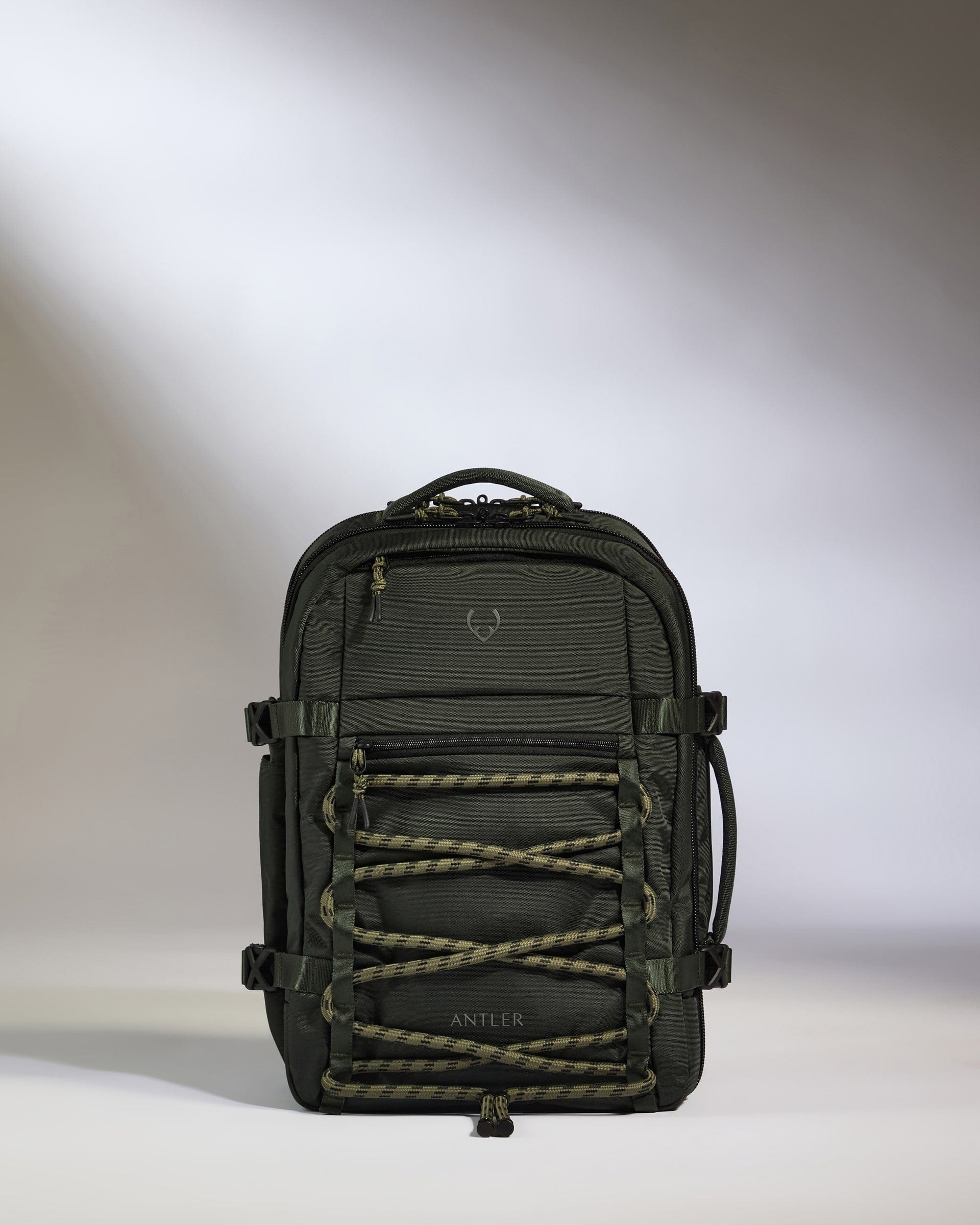 Antler Luggage -  Discovery Backpack in Dark Forest Green - Backpack Discovery Backpack in Dark Green | Rucksacks & Travel Bags