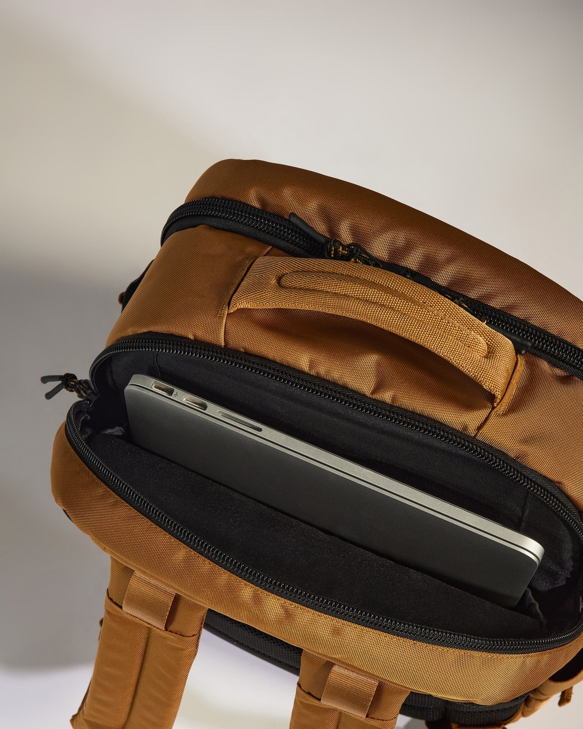 Antler Luggage -  Discovery Backpack in Mustard Yellow - Backpack Discovery Backpack in Yellow | Rucksacks & Travel Bags