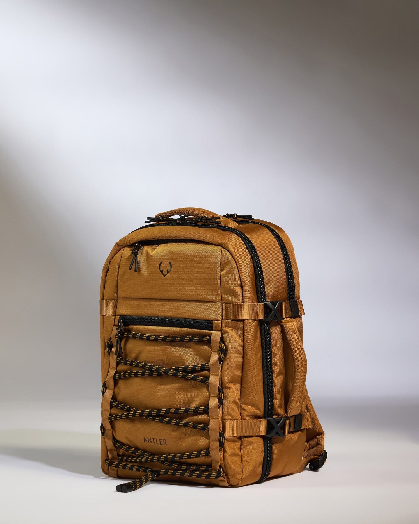 Antler Luggage -  Discovery Backpack in Mustard Yellow - Backpack Discovery Backpack in Yellow | Rucksacks & Travel Bags