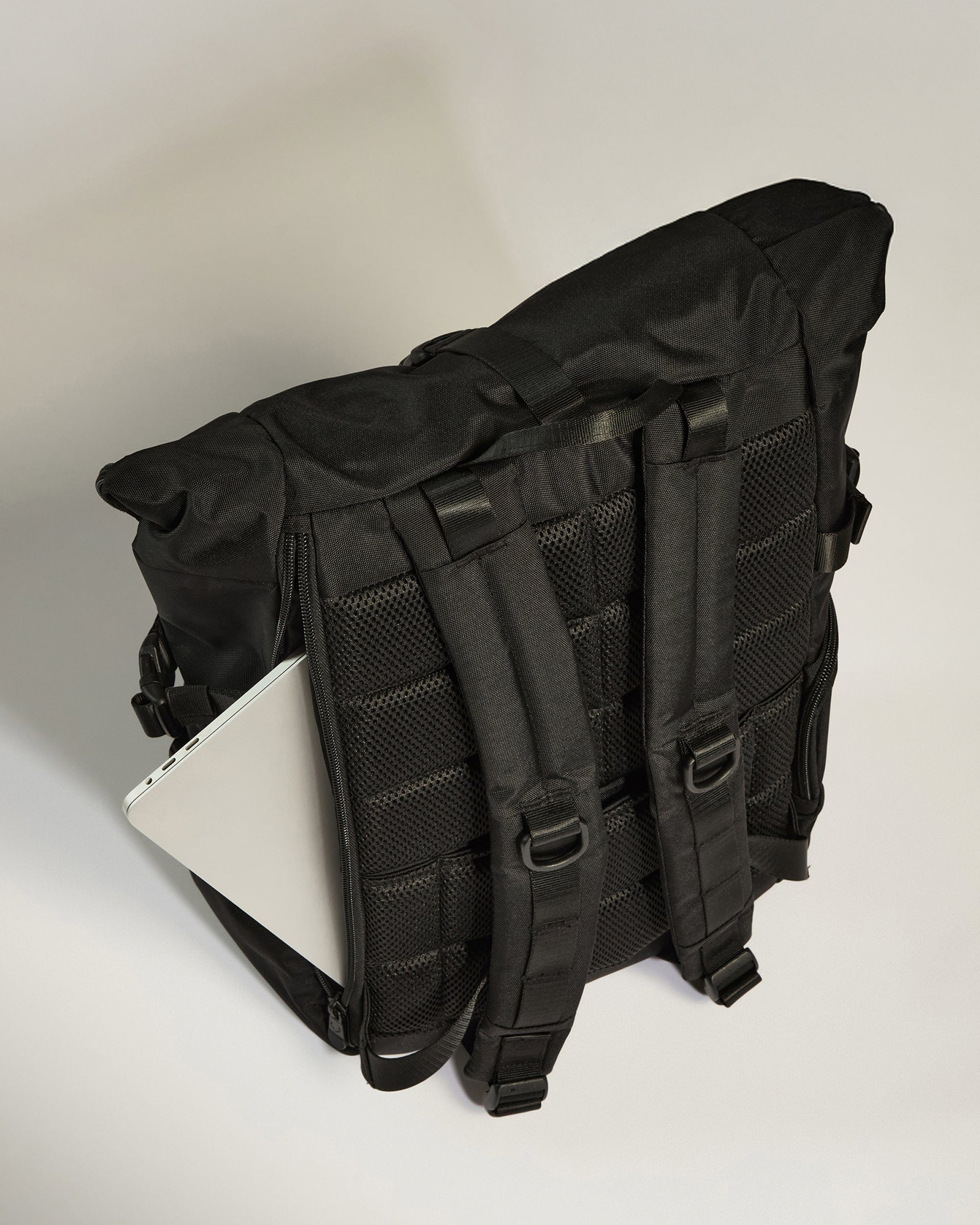 Antler Luggage -  Discovery Roll Top Backpack in Black - Backpack Discovery Roll Top Backpack in Black | Rucksacks & Travel Bags