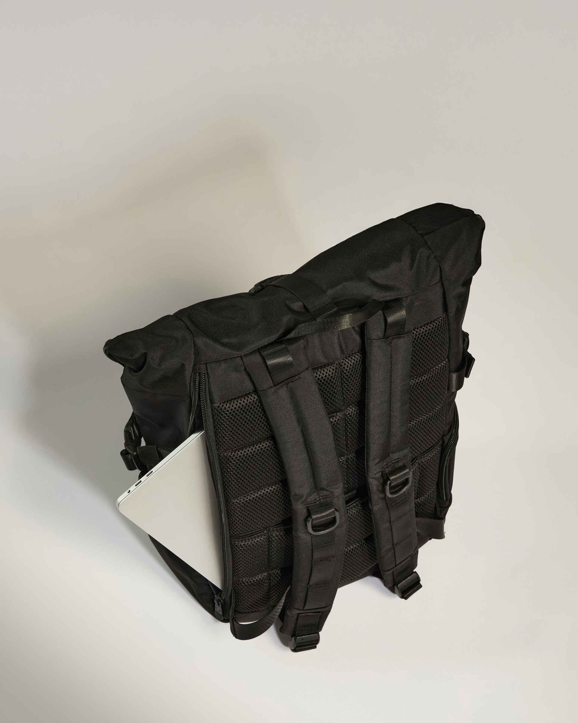 Antler Luggage -  Discovery Roll Top Backpack in Carbon Black - Backpack Discovery Roll Top Backpack in Carbon Black | Rucksacks & Travel Bags