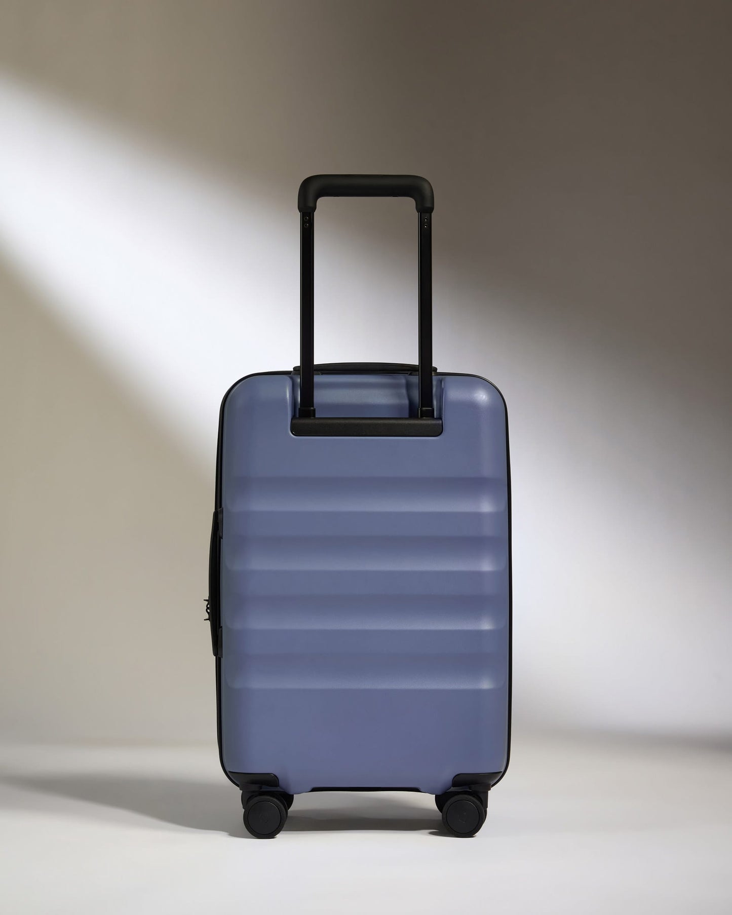 Antler Luggage -  Dual Opening Cabin Suitcase in Ocean Blue - Icon Stripe - Hard Suitcase - Cabin Icon Stripe Cabin | Blue Dual Opening Hard Shell Suitcase