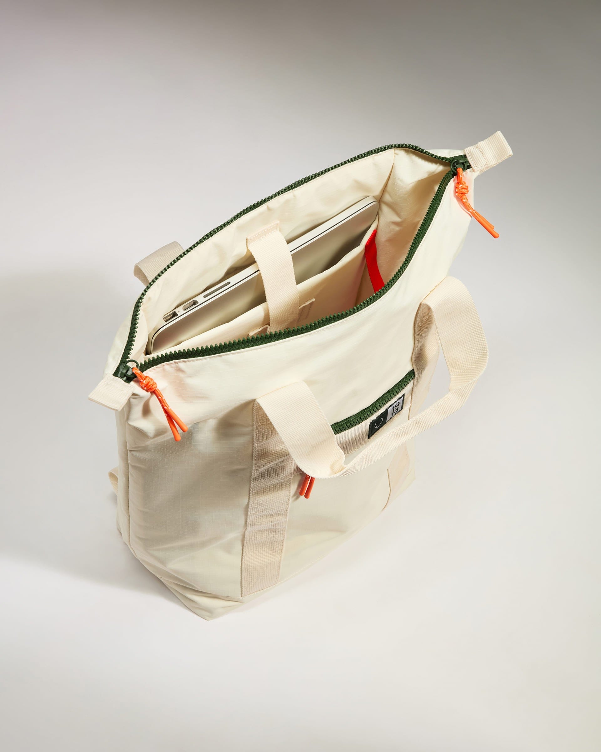 Antler Luggage -  Essential 2-in-1 Tote Backpack in Stone - Tote Bag Essential 2-in-1 Tote and Backpack in Beige | Travel & Lifestyle Bags | Convertible Bag