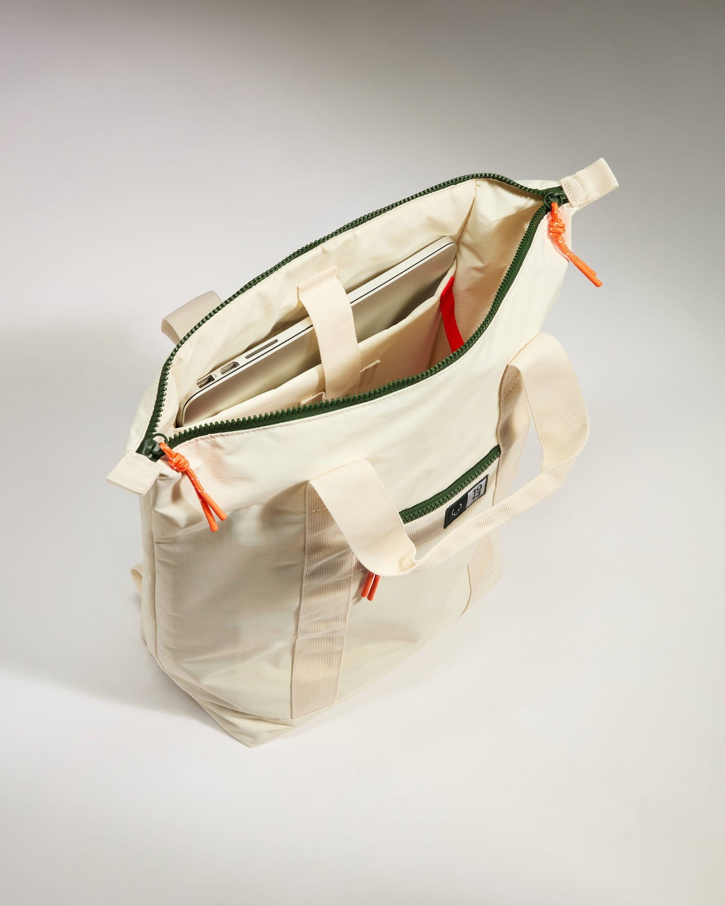 Antler Luggage -  Essential 2-in-1 Tote Backpack in Stone - Tote Bag Essential 2-in-1 Tote and Backpack in Beige | Travel & Lifestyle Bags | Convertible Bag