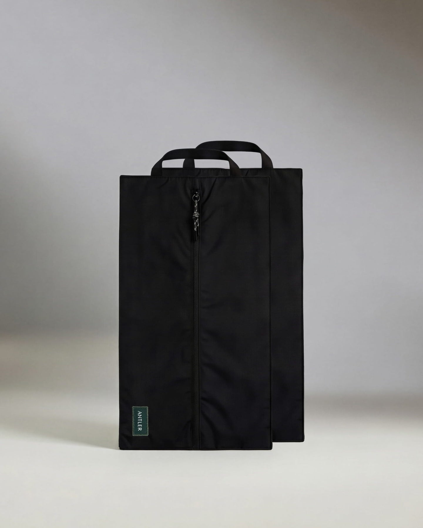 Antler Luggage -  Essential Shoe Bag in Black - Set of 2 - Shoe Bag Essential Shoe Bag in Black | Travel Accessories & Travel Shoe Bag