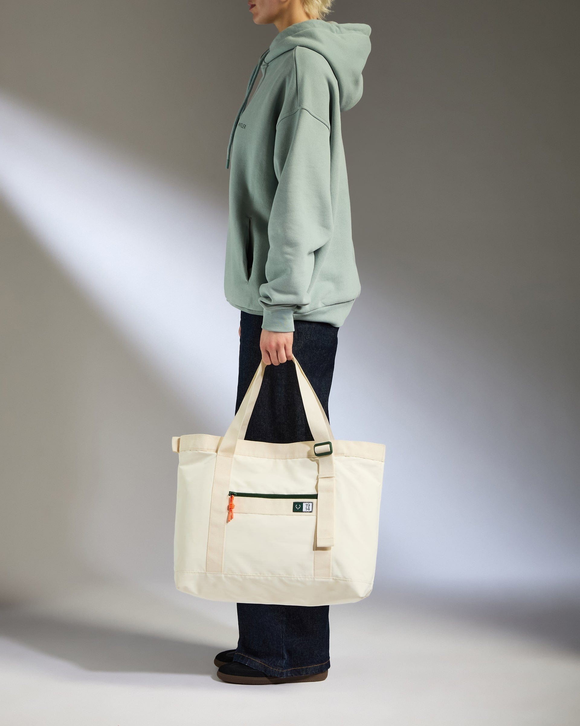 Antler Luggage -  Essential Tote Bag in Stone - Tote Bag Essential Tote Bag in Beige | Travel & Lifestyle Bags 