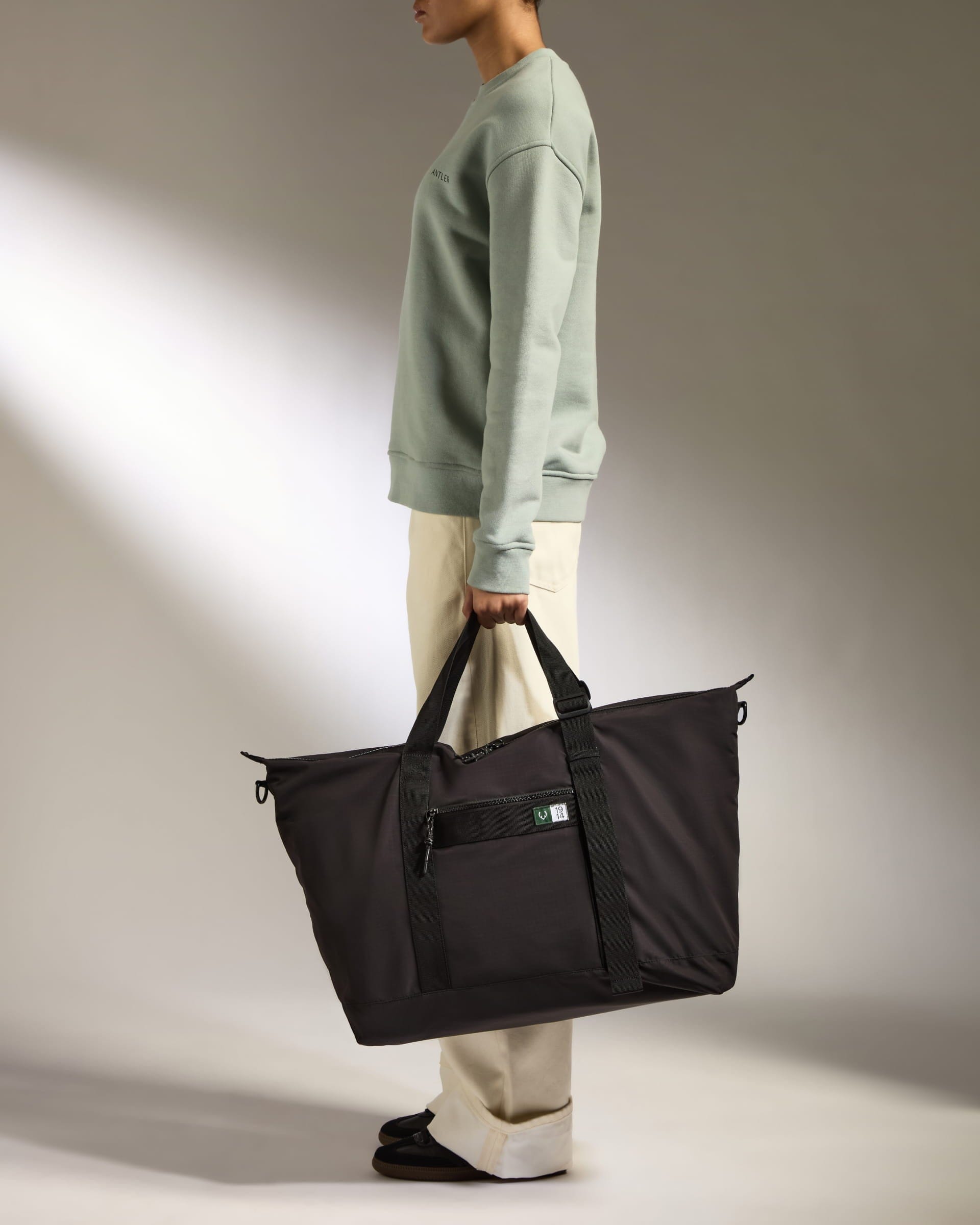 Antler Luggage -  Essential Weekender Bag in Black - Weekender Essential Weekender Bag in Black | Travel & Lifestyle Bags 