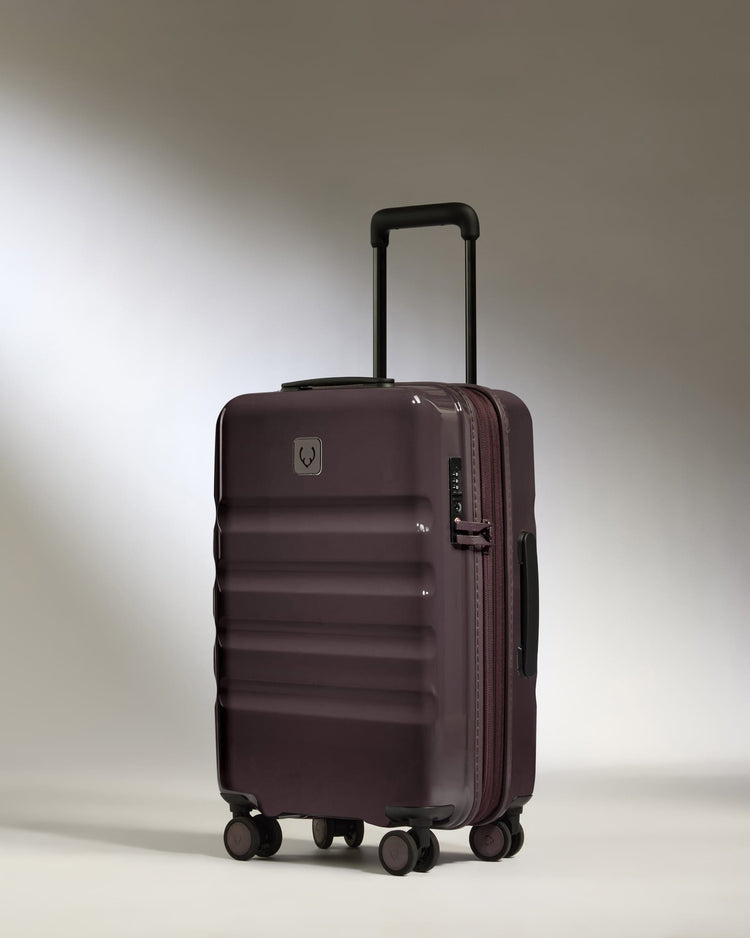Antler Luggage -  Expandable Cabin Suitcase in Hedgerow - Icon Stripe - Hard Suitcase Expandable Cabin Suitcase in Hedgerow - Icon Stripe | Lightweight & Hard Shell Suitcase