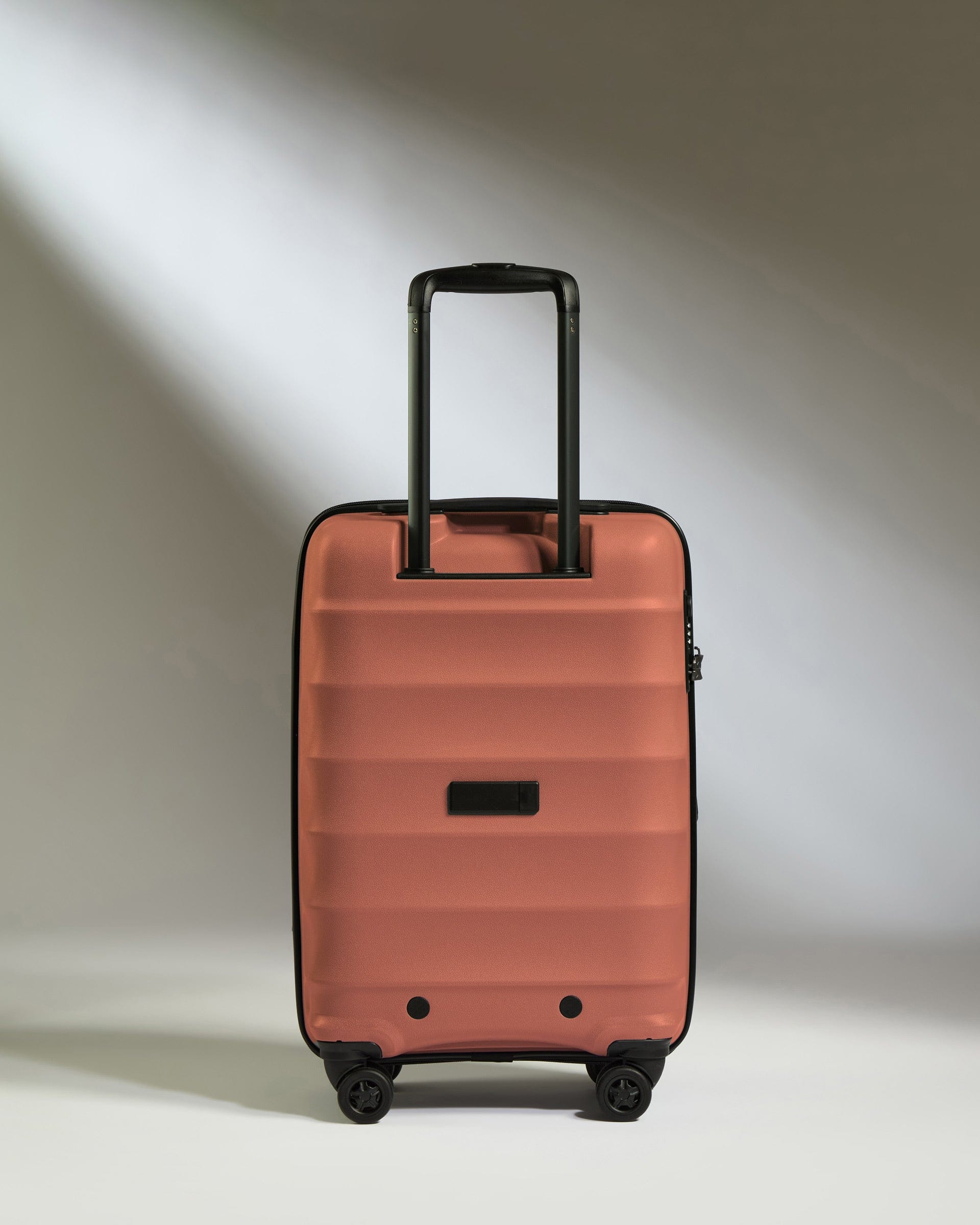 Antler Luggage -  Expandable Cabin Suitcase in Soft Orange  - Juno - Hard Suitcase - Expander Cabin Cabin Suitcase with Expander in Soft Orange - Juno | Carry-on Luggage